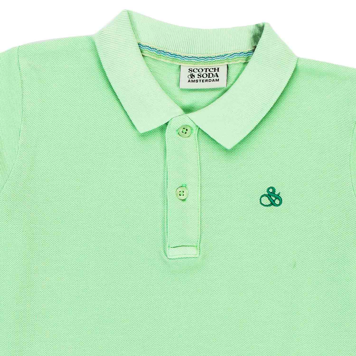 POLO UNISEX VERDE MELA BAMBINO - annameglio.com abbigliamento moda