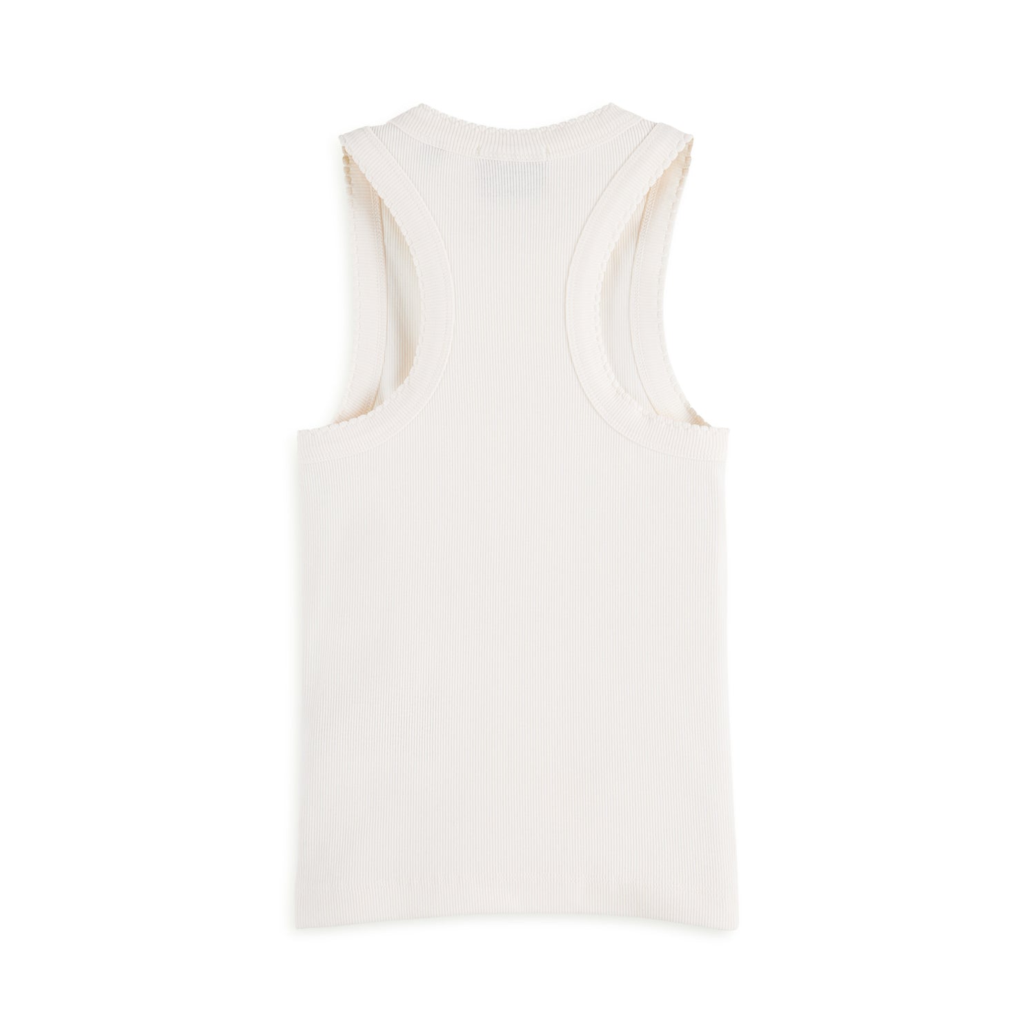 CANOTTA RACERBACK BIANCO PANNA BAMBINA E TEEN - annameglio.com abbigliamento moda