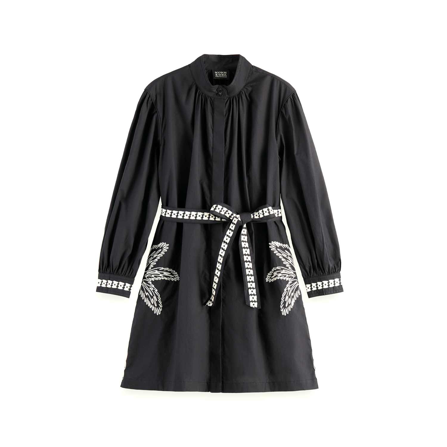 ABITO CHEMISIER NERO E BIANCO BAMBINA E TEEN - annameglio.com abbigliamento moda