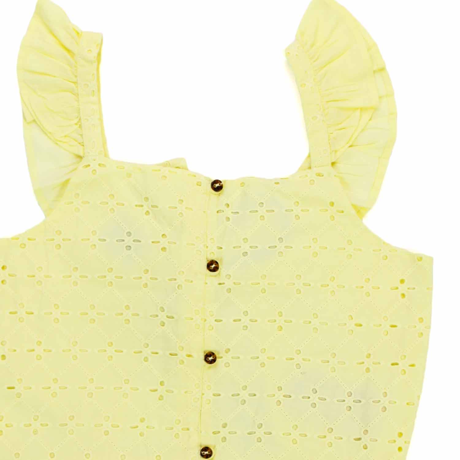 TOP GIALLO LIMONE BAMBINA TEEN - annameglio.com abbigliamento moda