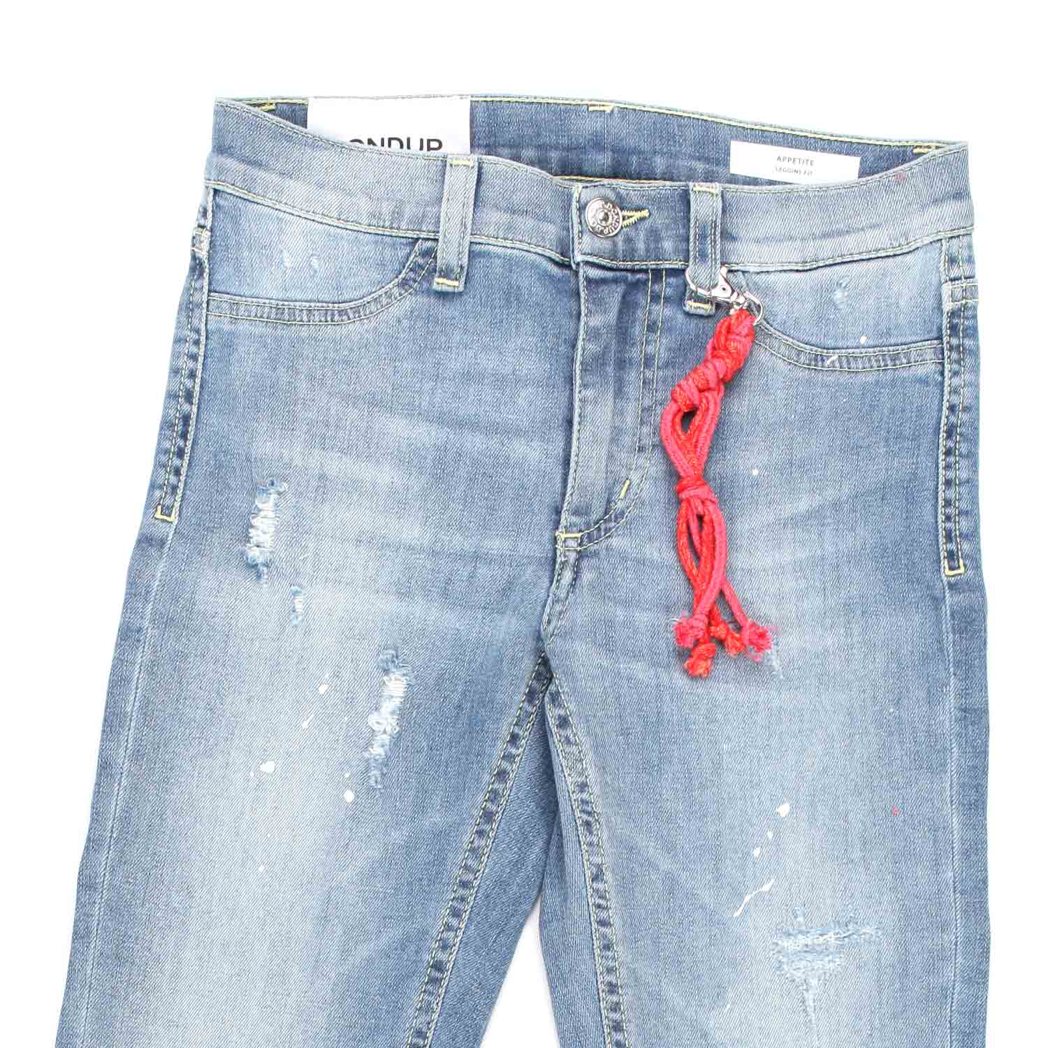 JEANS CHIARO LEGGINGS FIT BAMBINA E TEEN - annameglio.com abbigliamento moda