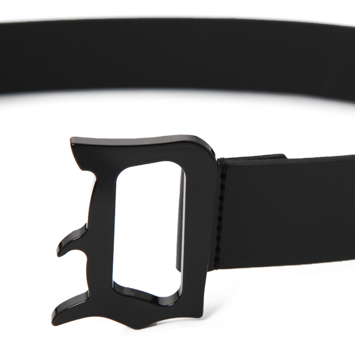 CINTURA IN PELLE NERA CON MONOGRAMMA BAMBINO TEEN - annameglio.com abbigliamento moda