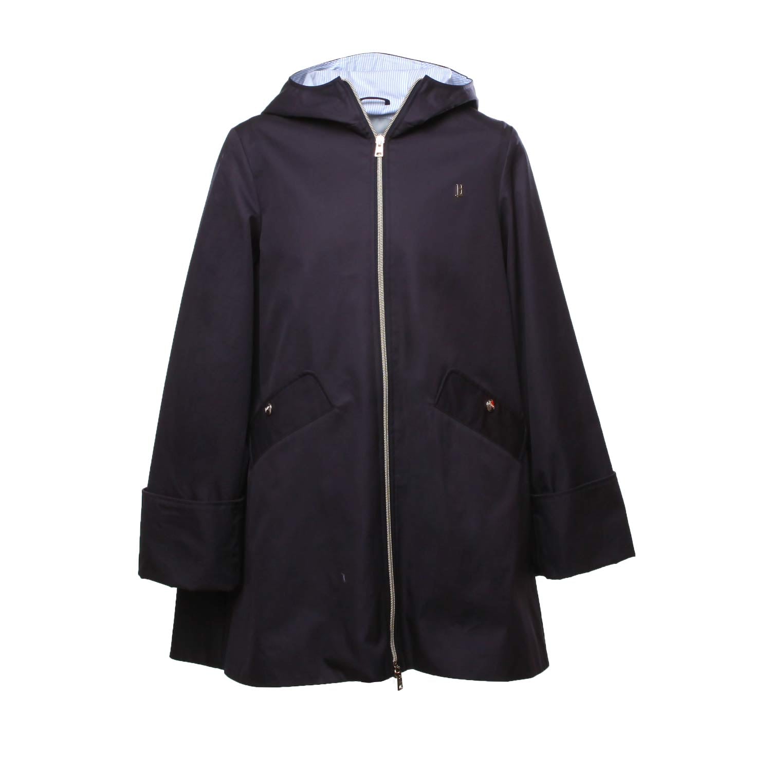 TRENCH COAT BLU E CELESTE BAMBINA E TEEN - annameglio.com abbigliamento moda