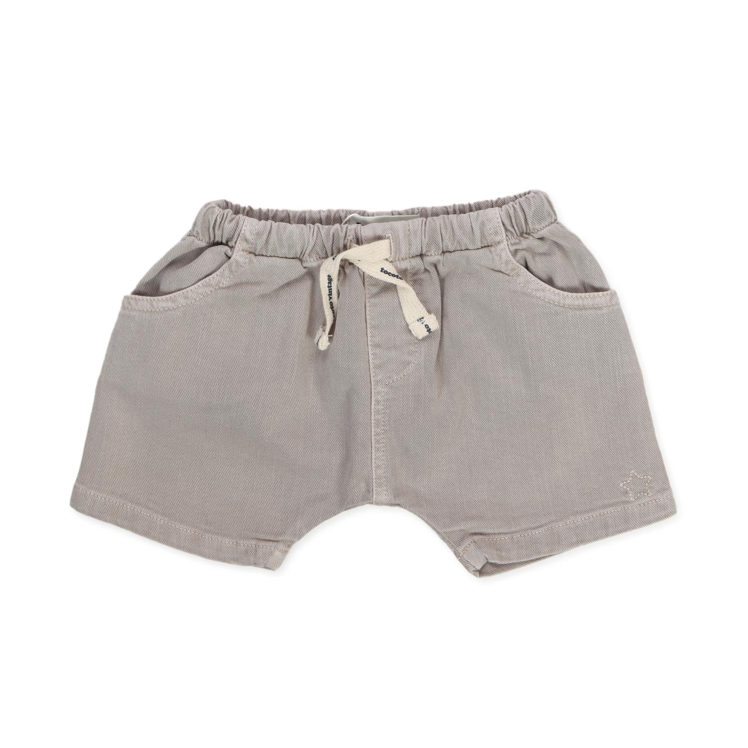 PANTALONCINO GRIGIO BABY UNISEX - annameglio.com abbigliamento moda