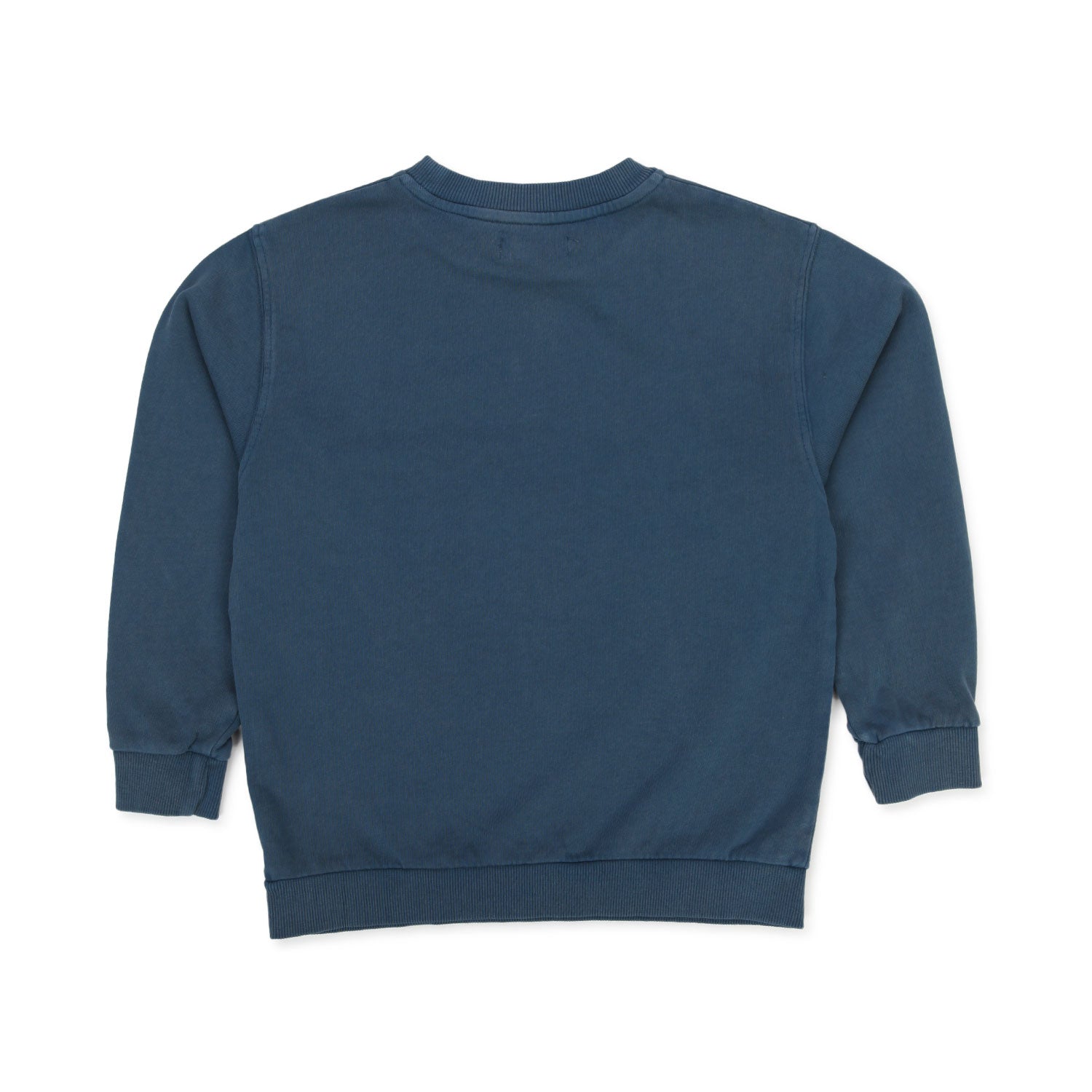 FELPA BLU POLVERE CON LETTERING BAMBINO E TEEN - annameglio.com abbigliamento moda