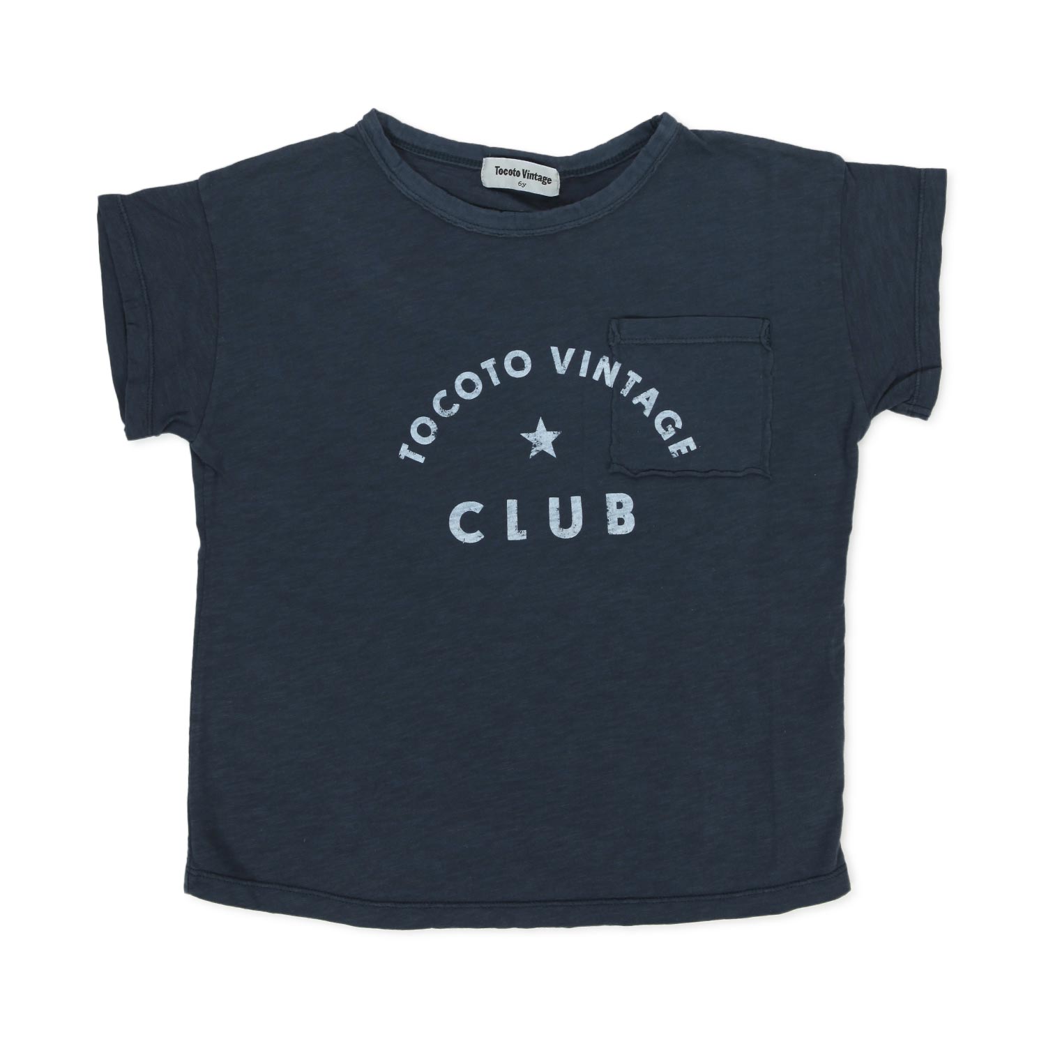 T-SHIRT BLU CON TASCHINO BAMBINO E TEEN - annameglio.com abbigliamento moda