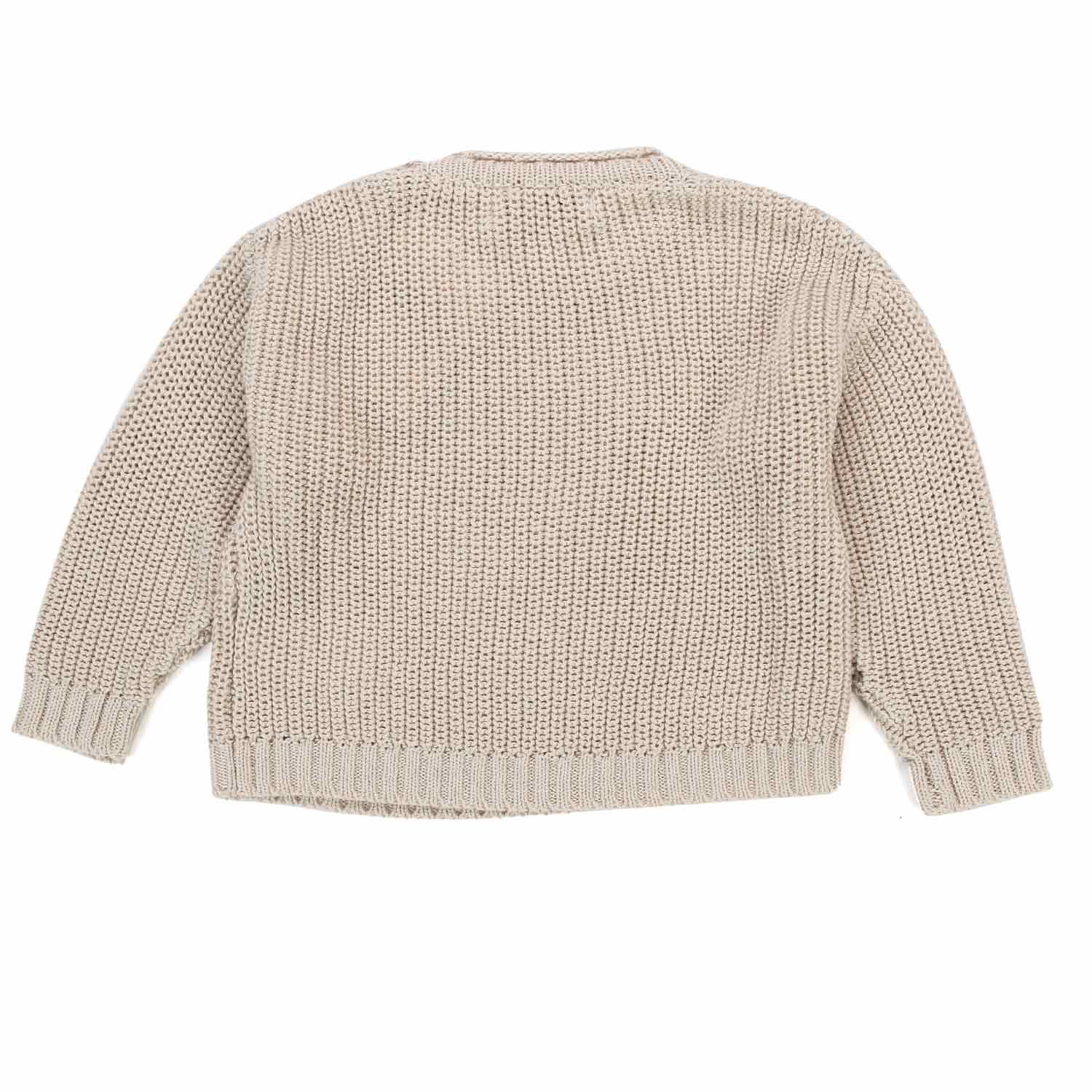 PULLOVER OFFWHITE PUNTO INGLESE BABY UNISEX - annameglio.com abbigliamento moda