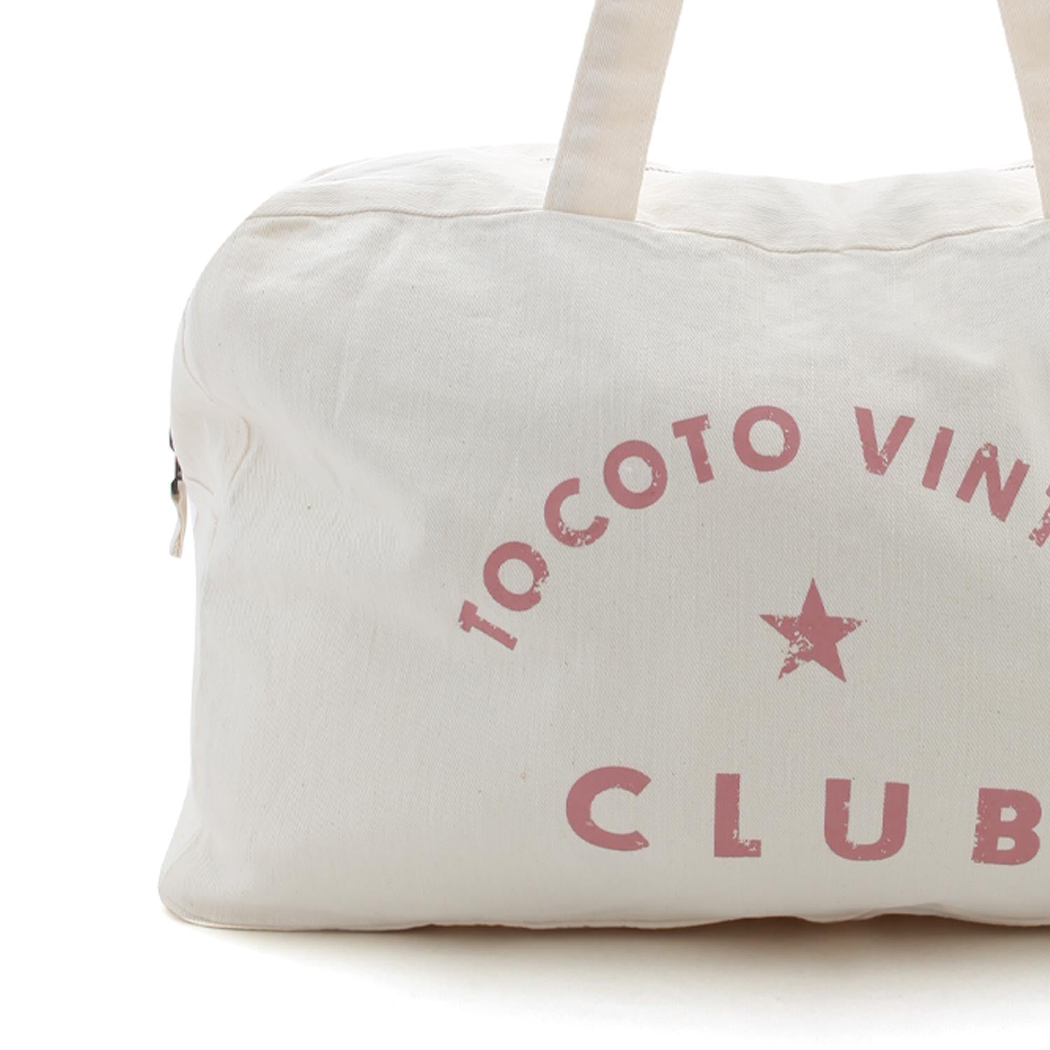 BORSA A SPALLA OFF-WHITE CON LOGO ROSA - annameglio.com abbigliamento moda