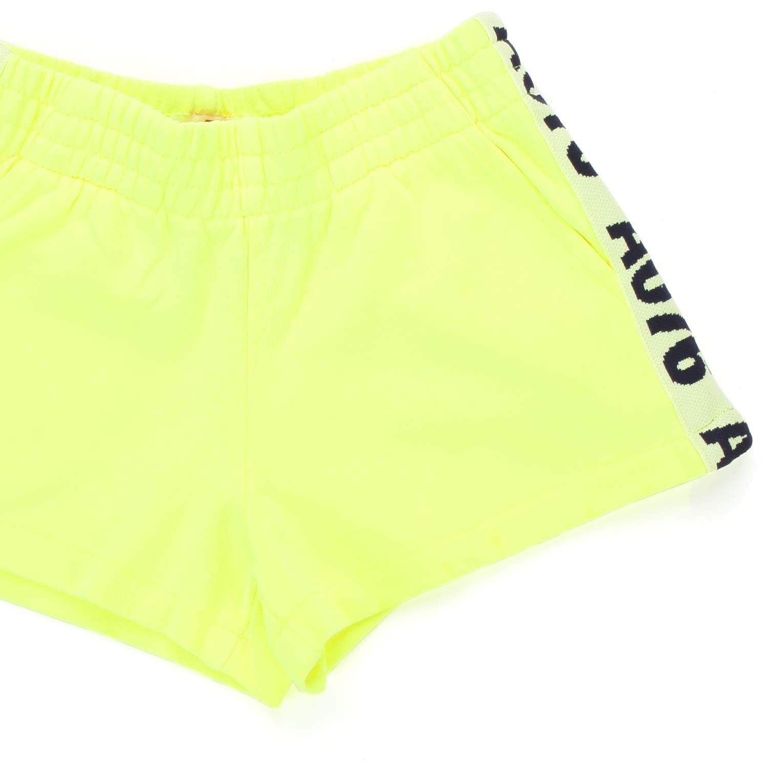 SHORTS LENI GIALLO FLUO BAMBINA E TEEN - annameglio.com abbigliamento moda