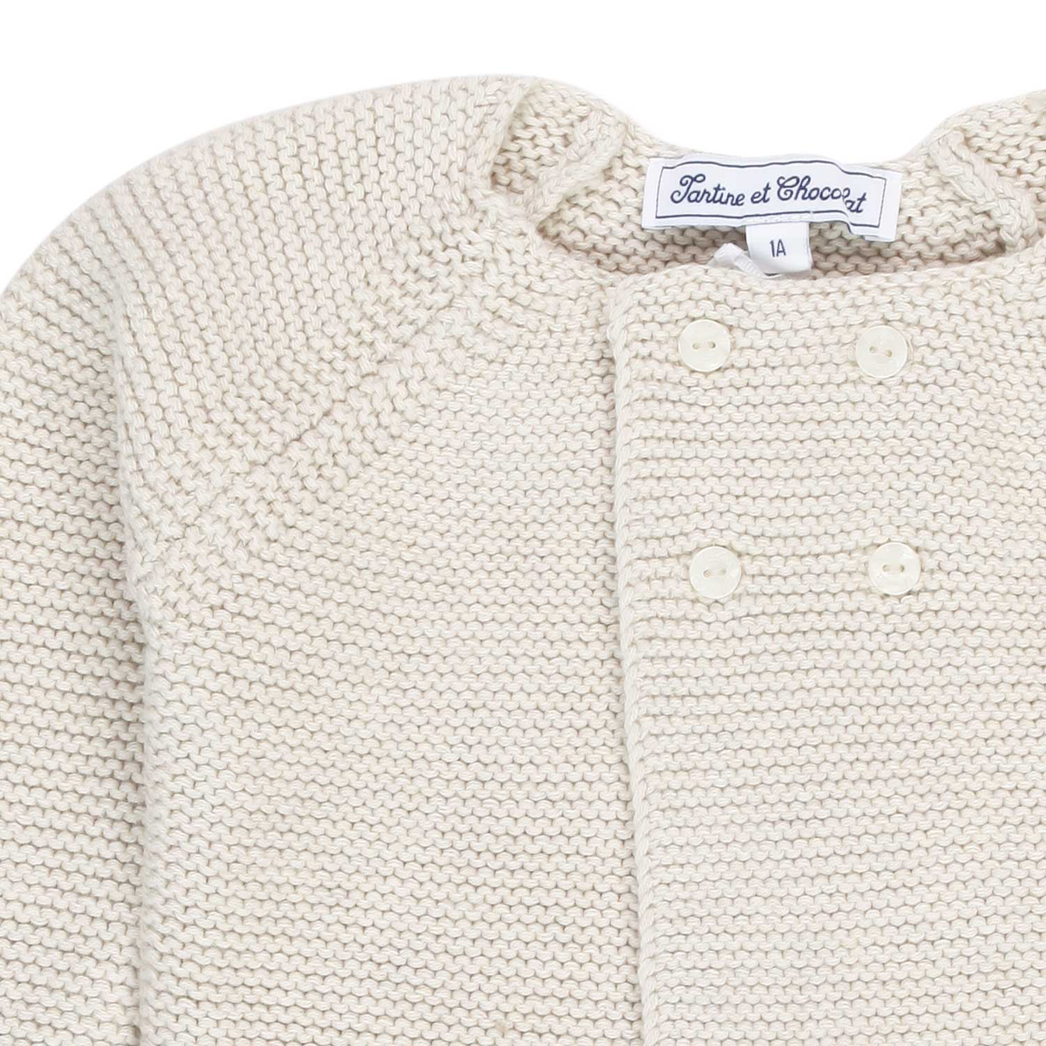 CARDIGAN ECRU BABY UNISEX - annameglio.com abbigliamento moda