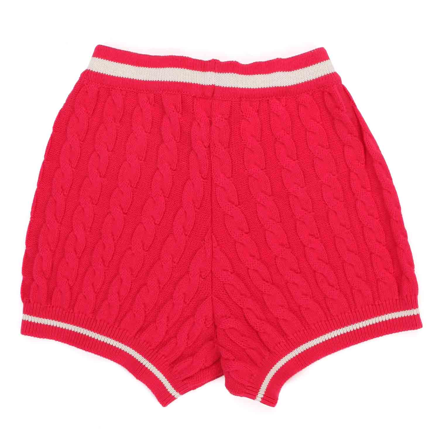 SHORTS FUCISA E BEIGE GIRL - annameglio.com abbigliamento moda