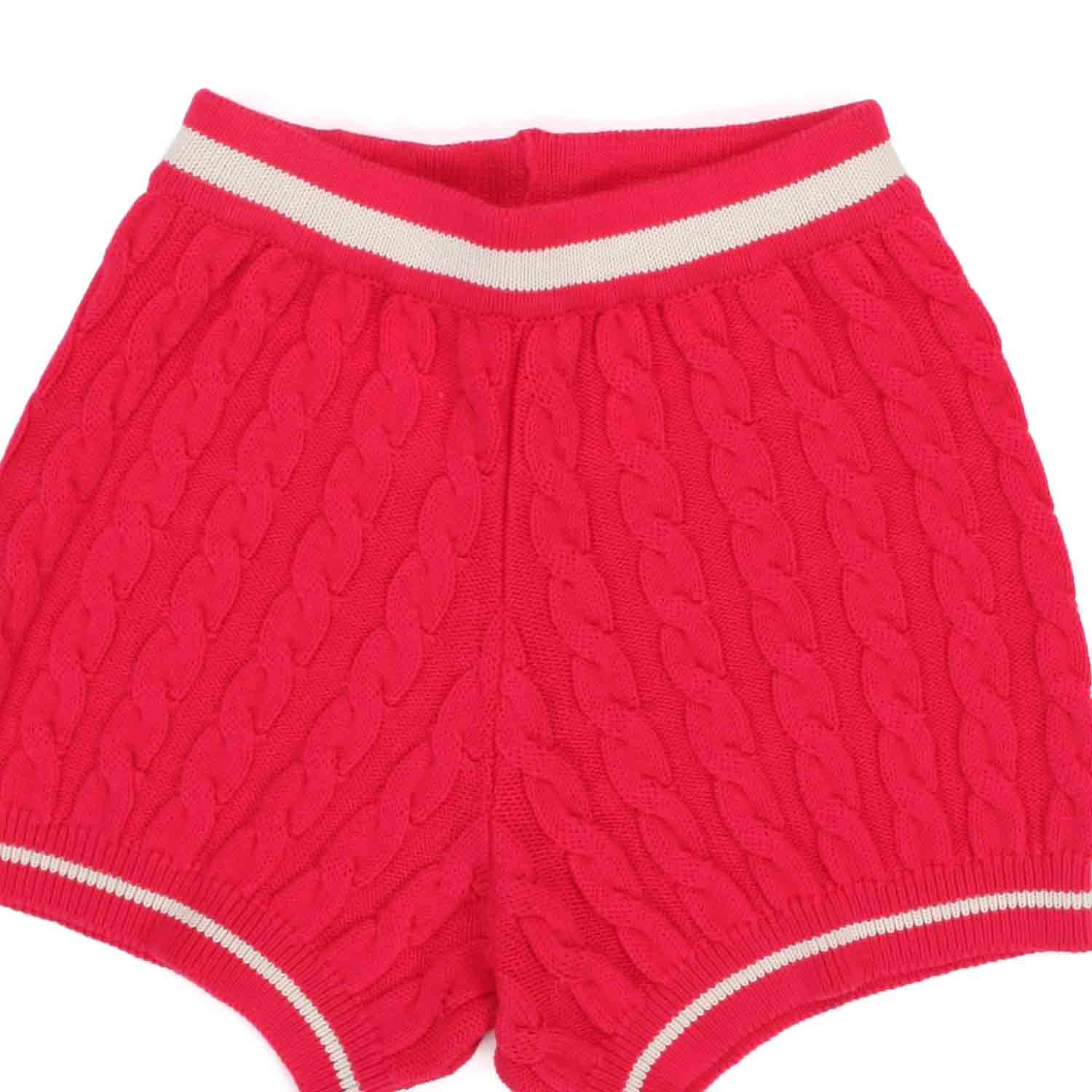 SHORTS FUCISA E BEIGE GIRL - annameglio.com abbigliamento moda