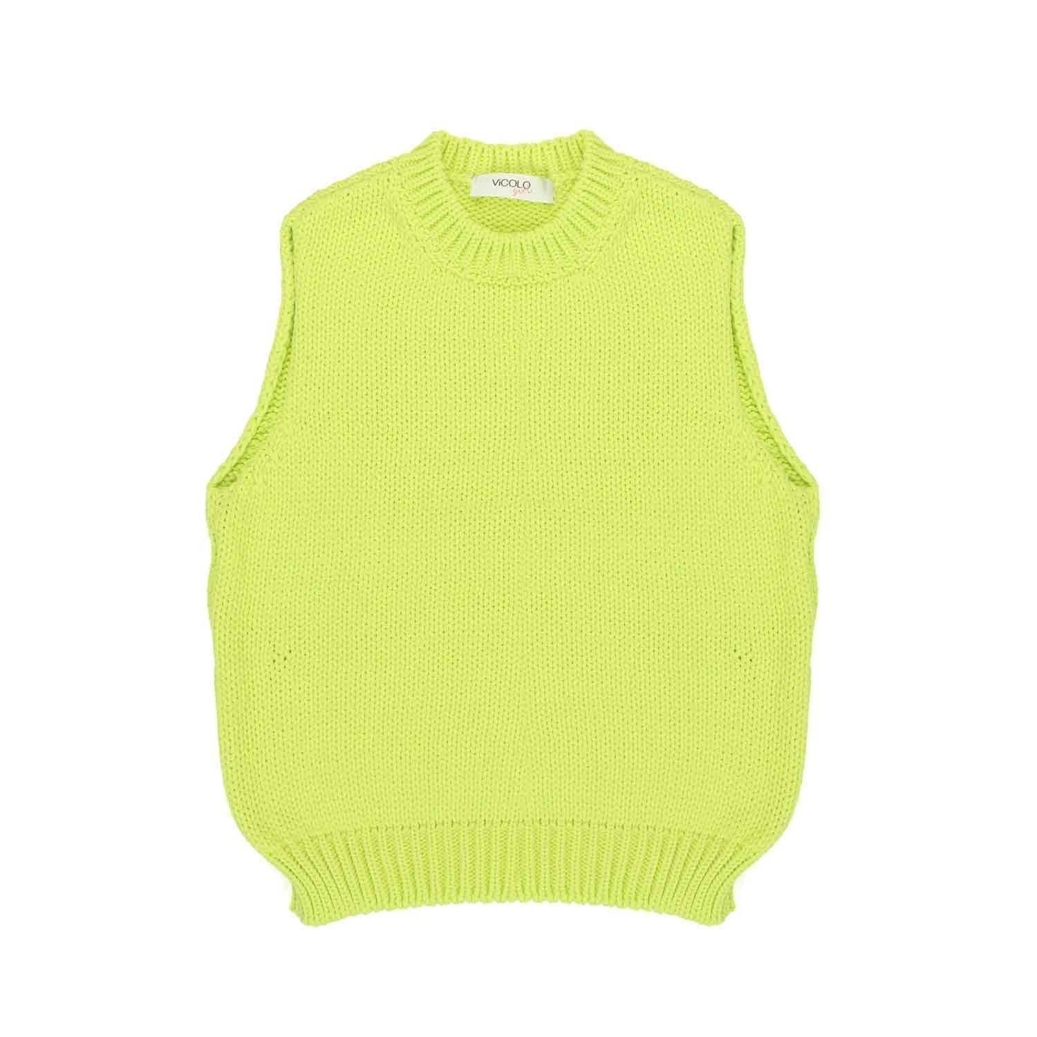 PULLOVER LIME BAMBINA TEEN - annameglio.com abbigliamento moda