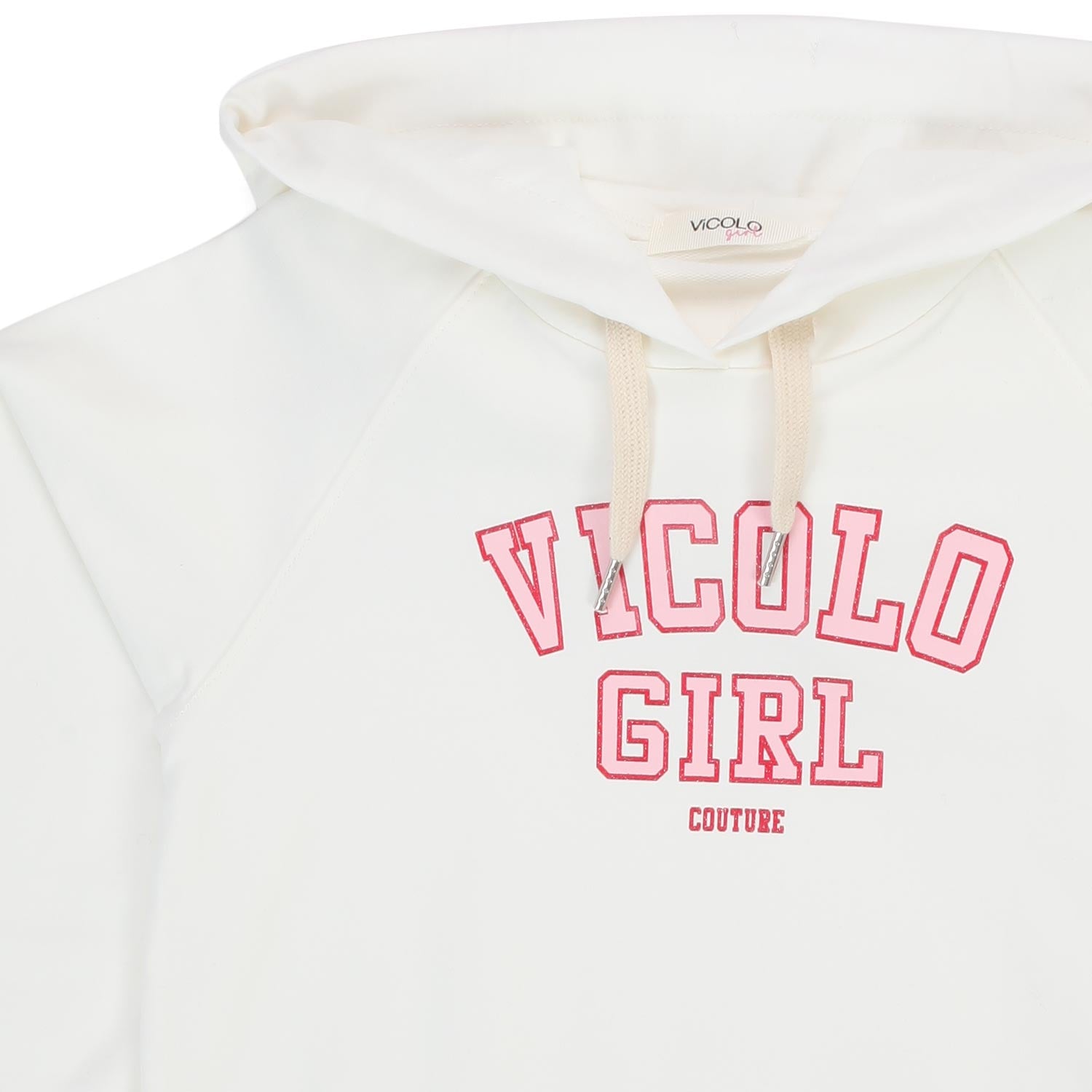 FELPA CAPPUCCIO E LOGO GIRL - annameglio.com abbigliamento moda