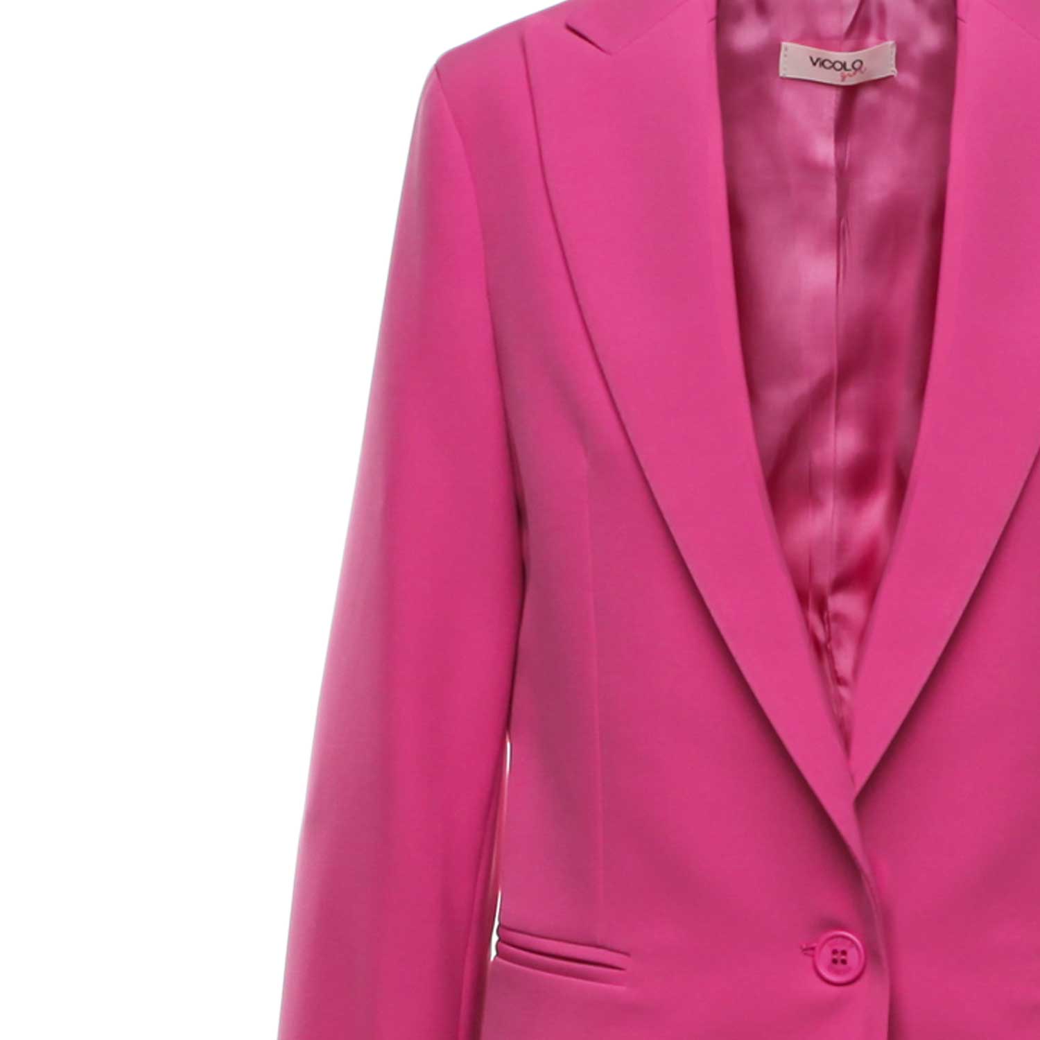GIACCA BLAZER ROSA BAMBINA TEEN - annameglio.com abbigliamento moda
