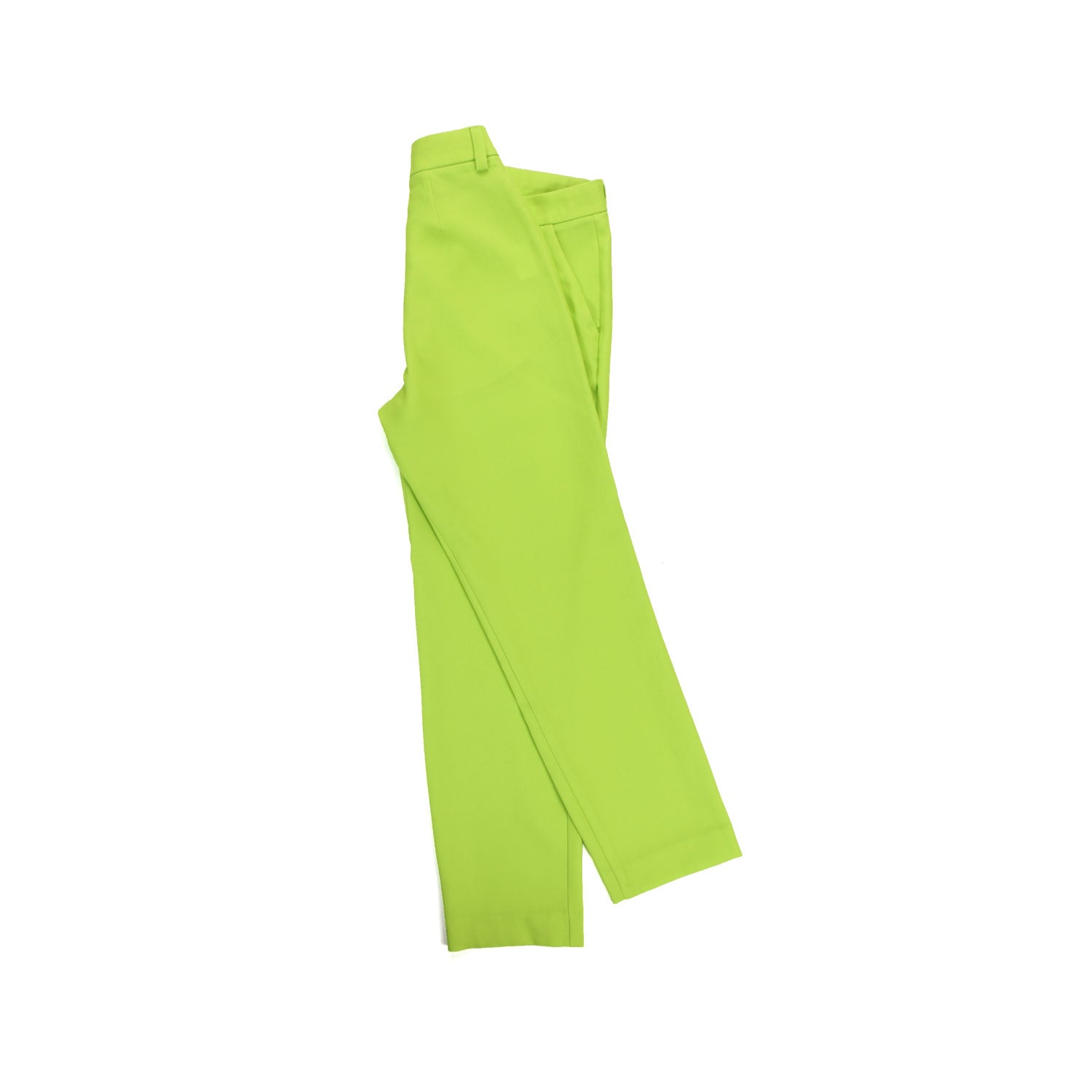 PANTALONE SLIM VERDE LIME BAMBINA E TEEN - annameglio.com abbigliamento moda