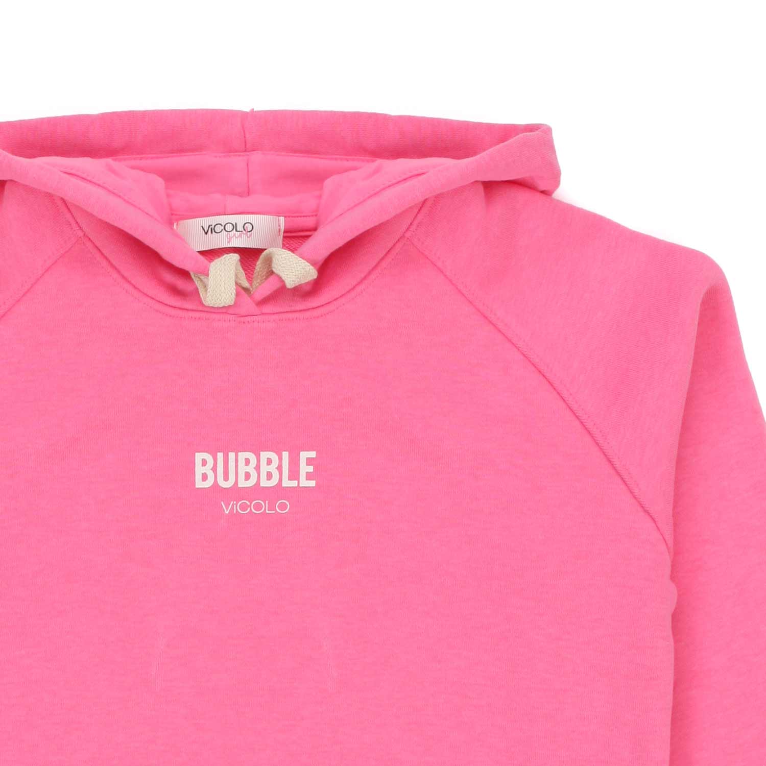 FELPA FUCSIA BUBBLE BAMBINA TEEN - annameglio.com abbigliamento moda