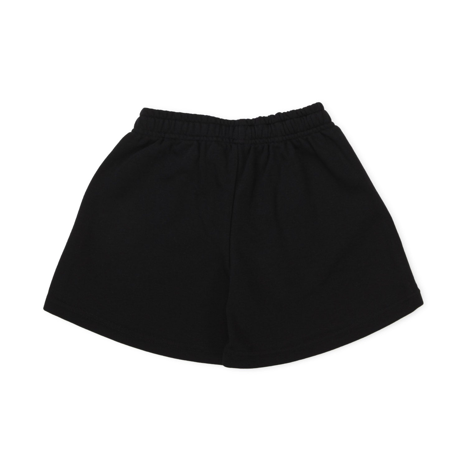 SHORTS IN FELPA NERI CON LOGO BAMBINA E TEEN - annameglio.com abbigliamento moda