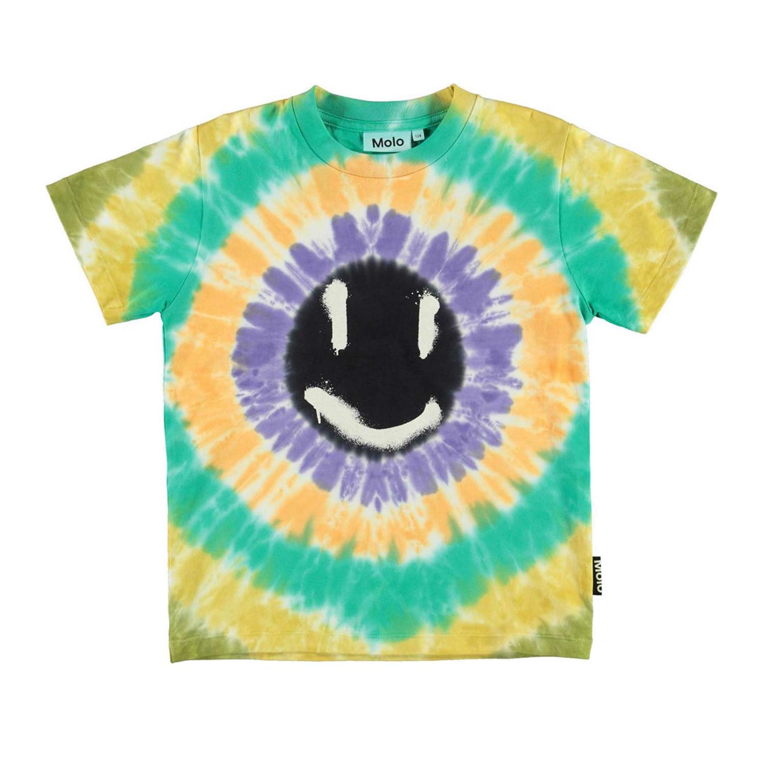 T-SHIRT ROXO MULTI HAPPY TIE DYE BAMBINO E TEEN - annameglio.com abbigliamento moda