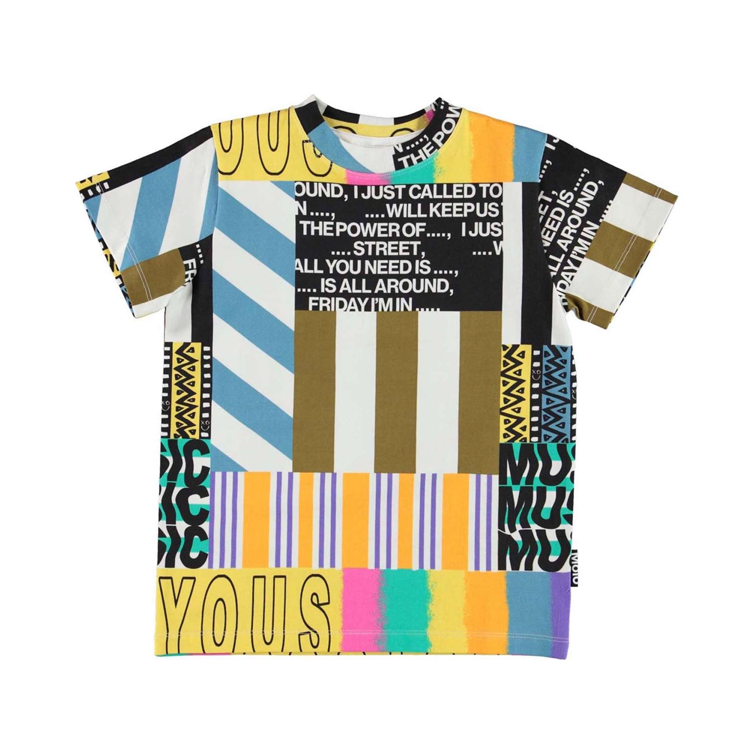 T-SHIRT UNISEX ROAD MULTICOLOR JR E TEEN - annameglio.com abbigliamento moda