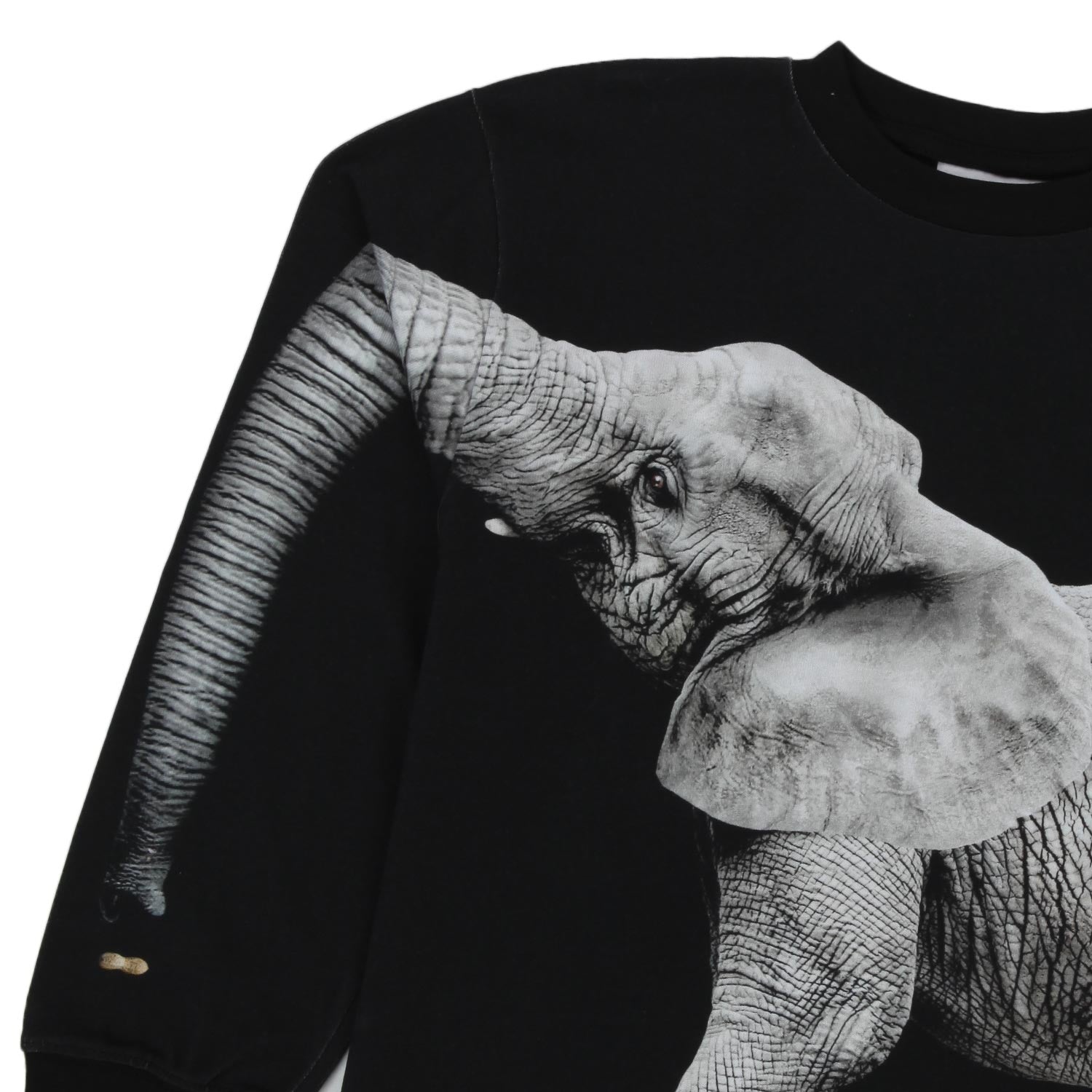 FELPA RUBE ELEPHANT NERA BAMBINO E TEEN - annameglio.com abbigliamento moda