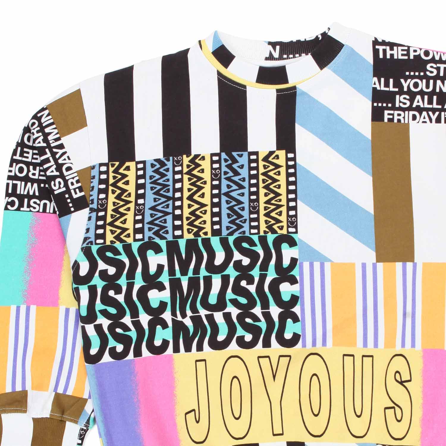 FELPA UNISEX MATTIS MULTICOLOR JR E TEEN - annameglio.com abbigliamento moda