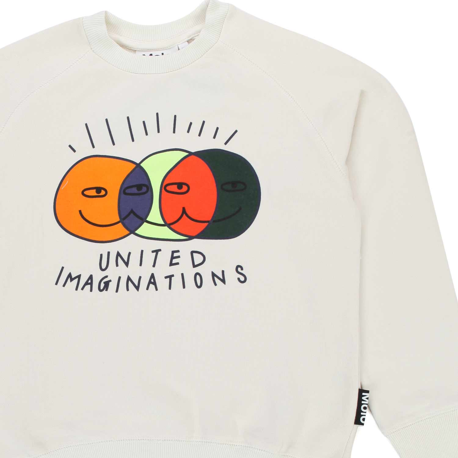 FELPA UNISEX MIKE BIANCO AVORIO JR E TEEN - annameglio.com abbigliamento moda