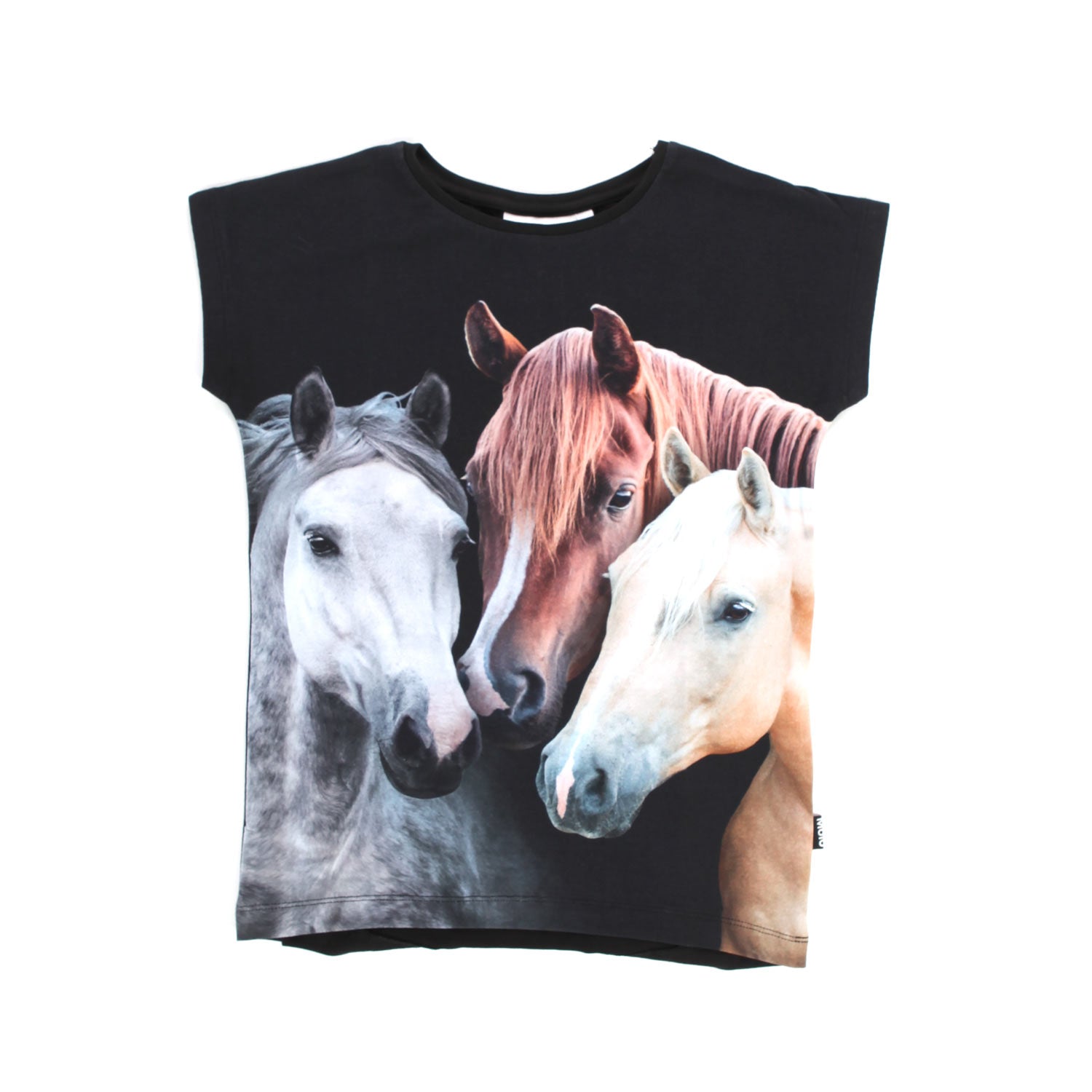 T-SHIRT RAGNHILDE TRIPLETS NERA BAMBINA E TEEN - annameglio.com abbigliamento moda