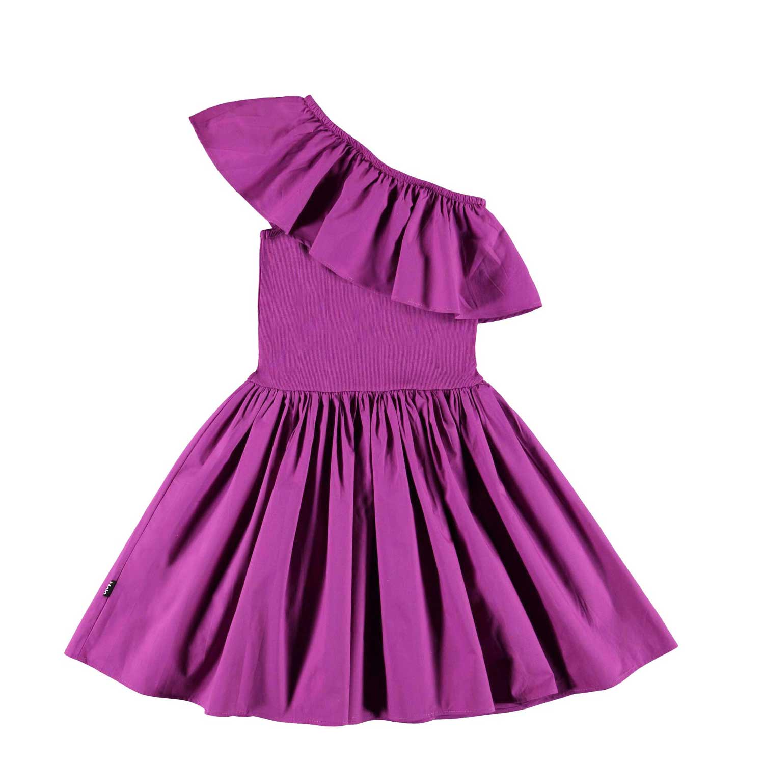 ABITO MONOSPALLA CHLOEY MAGENTA BAMBINA E TEEN - annameglio.com abbigliamento moda