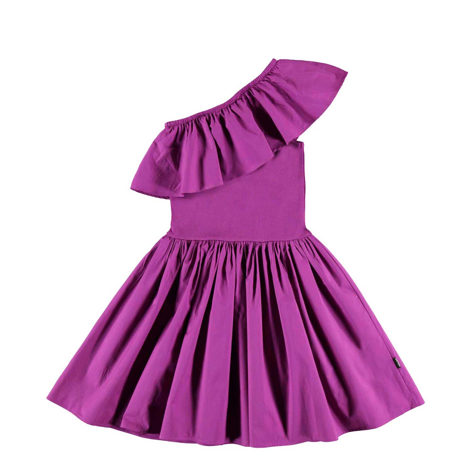 ABITO MONOSPALLA CHLOEY MAGENTA BAMBINA E TEEN - annameglio.com abbigliamento moda
