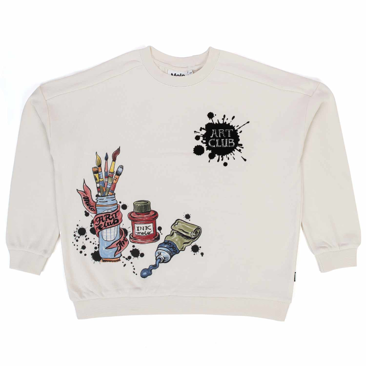 FELPA MANDY BIANCO PANNA BAMBINA E TEEN - annameglio.com abbigliamento moda