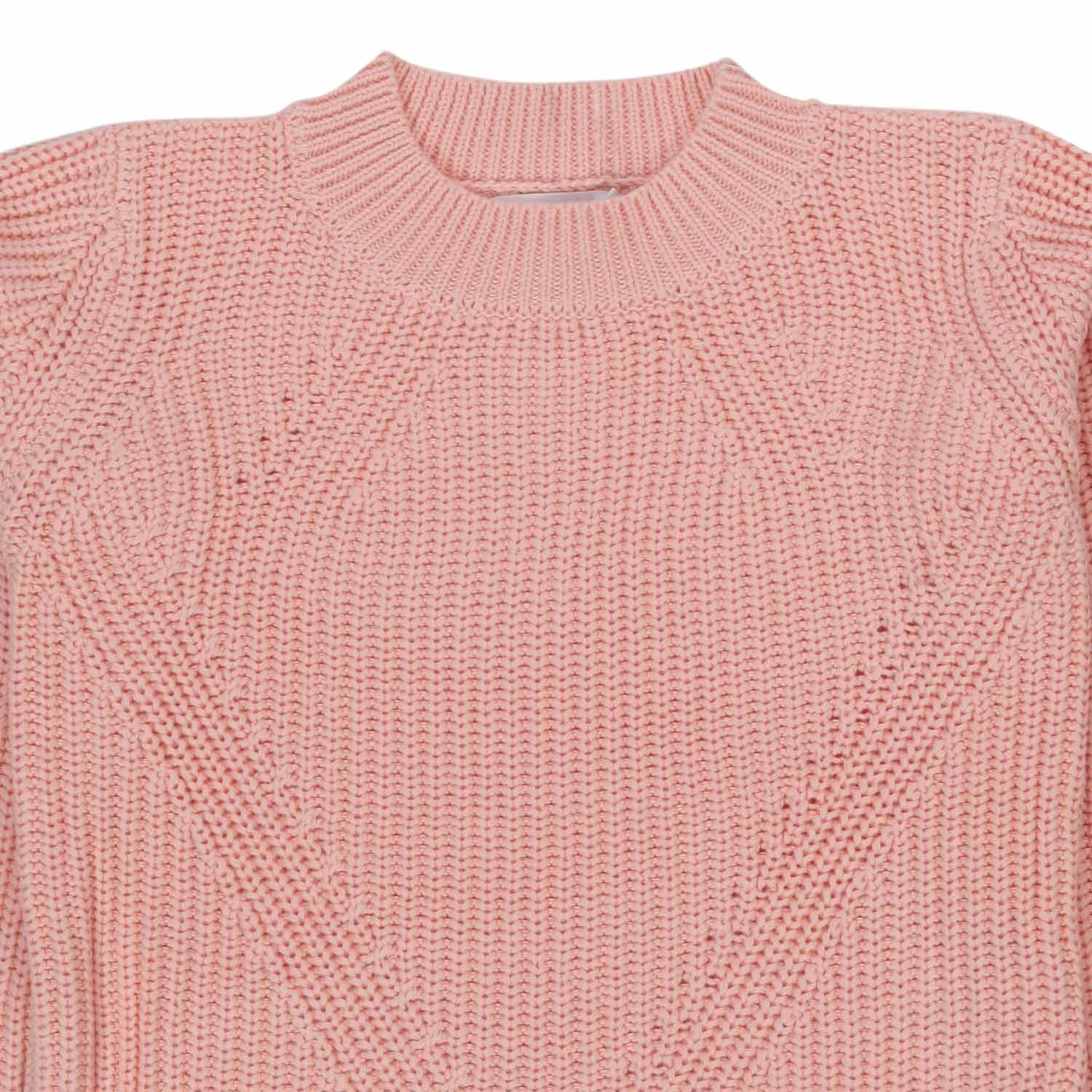 PULLOVER GILLIS ROSA POLVERE BAMBINA - annameglio.com abbigliamento moda