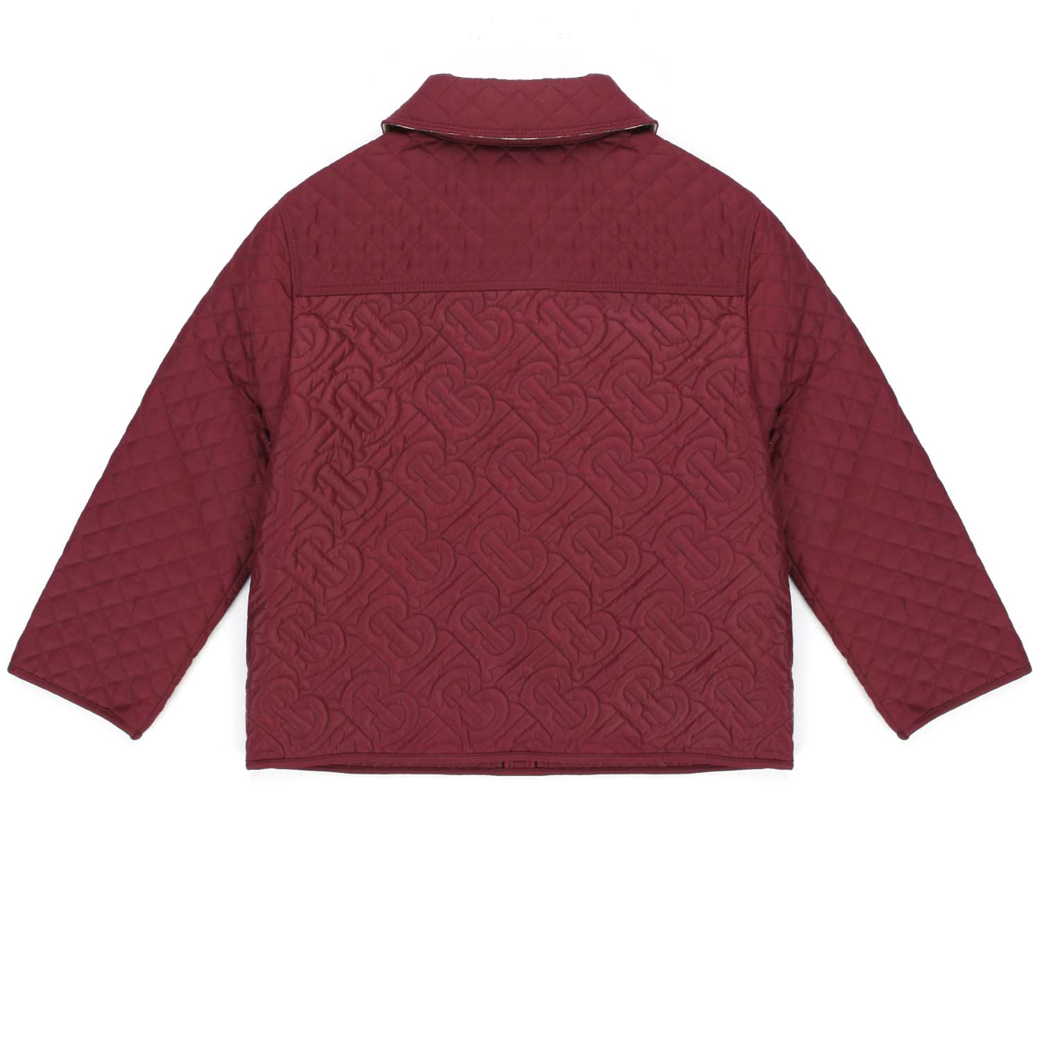 CAPPOTTO TRAPUNTATO ROSSO BORDEAUX BAMBINA - annameglio.com abbigliamento moda
