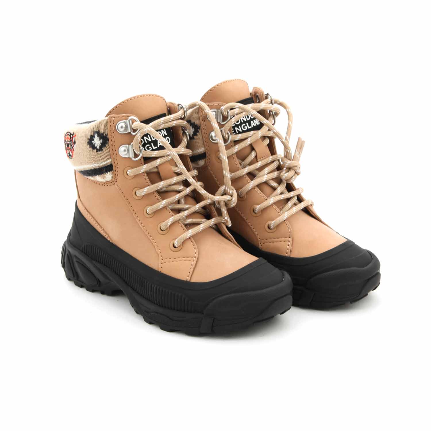 STIVALETTO IN PELLE BEIGE BAMBINO - annameglio.com abbigliamento moda