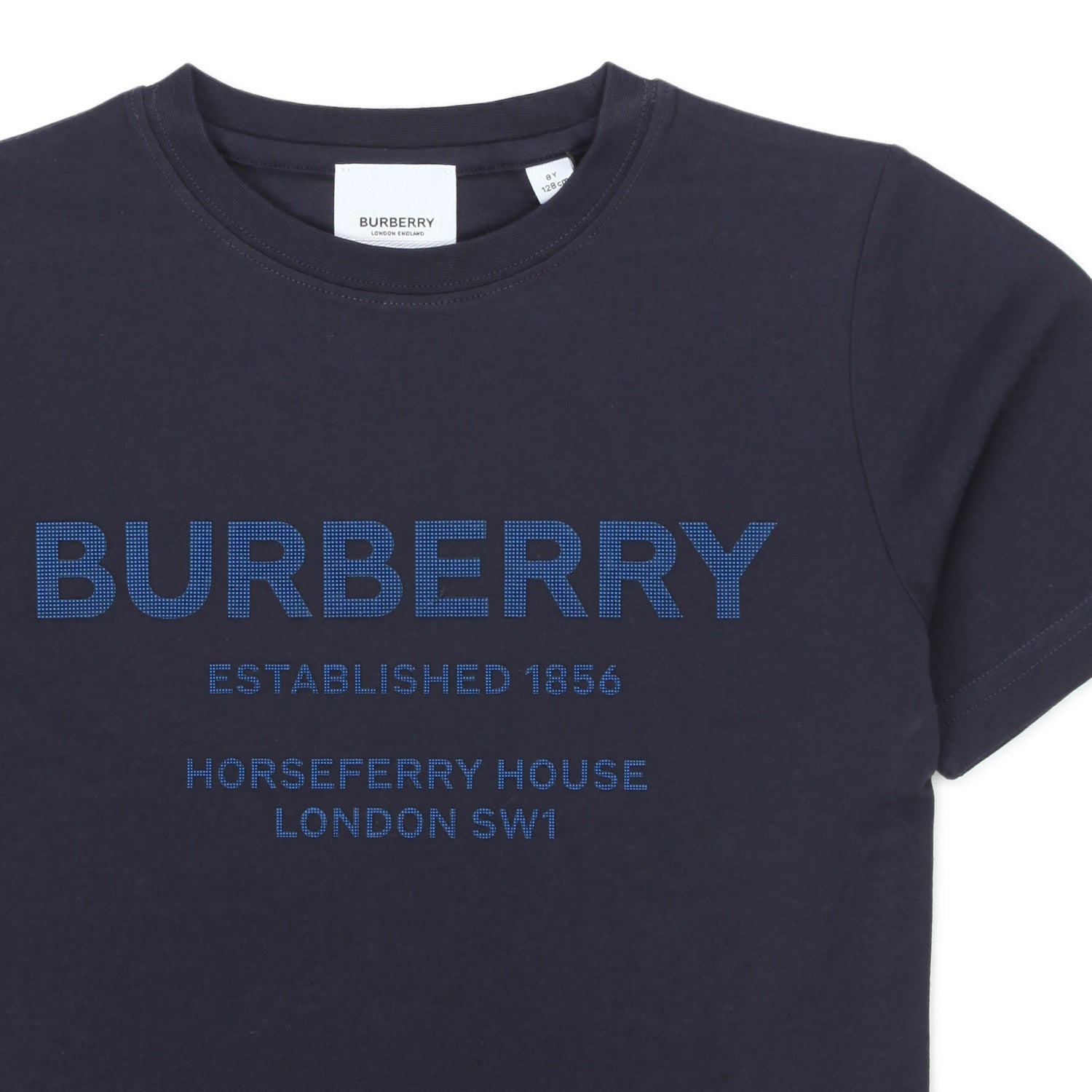 T-SHIRT UNISEX HORSEFERRY BLU NAVY - annameglio.com abbigliamento moda