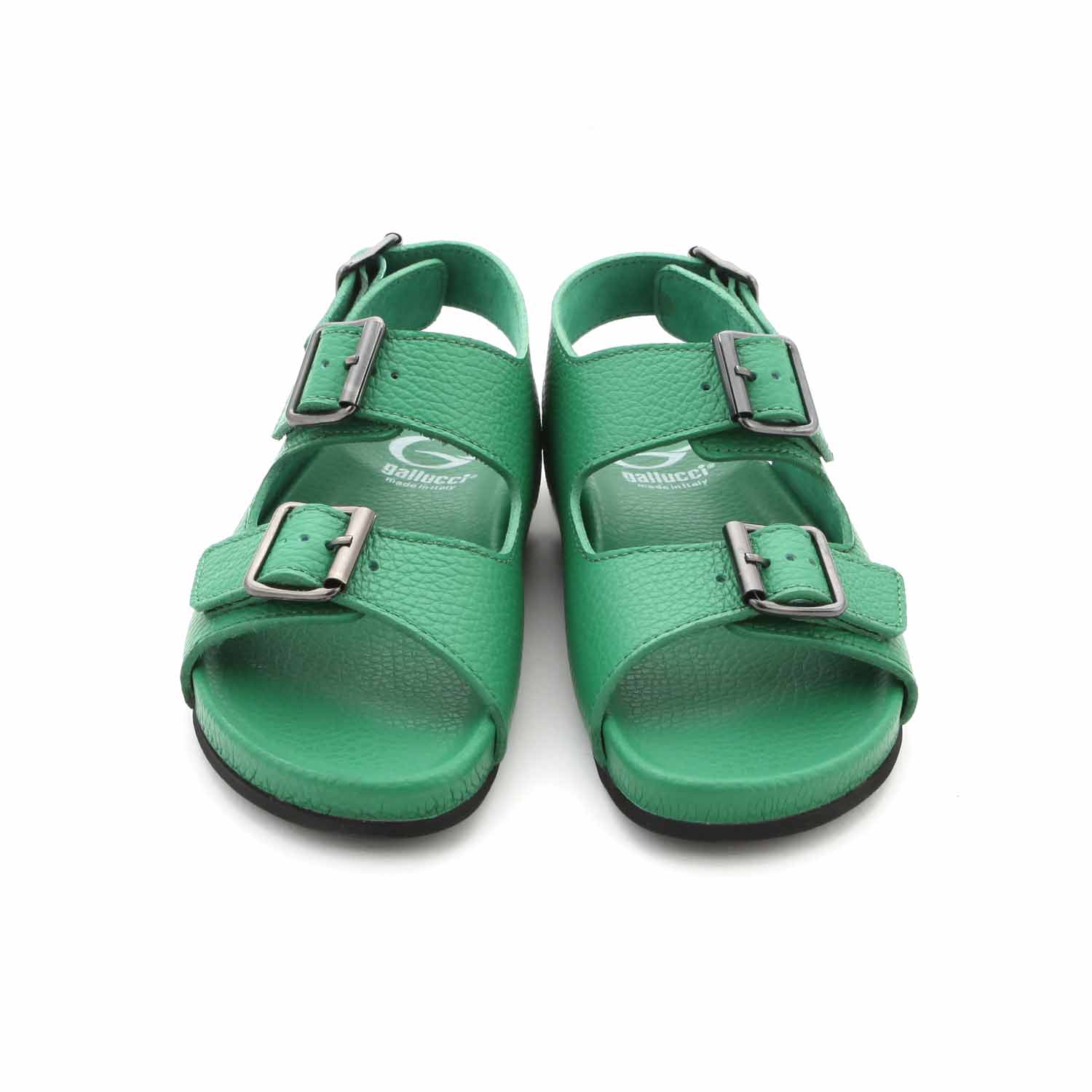 SANDALI UNISEX VERDI IN PELLE JR E TEEN - annameglio.com abbigliamento moda