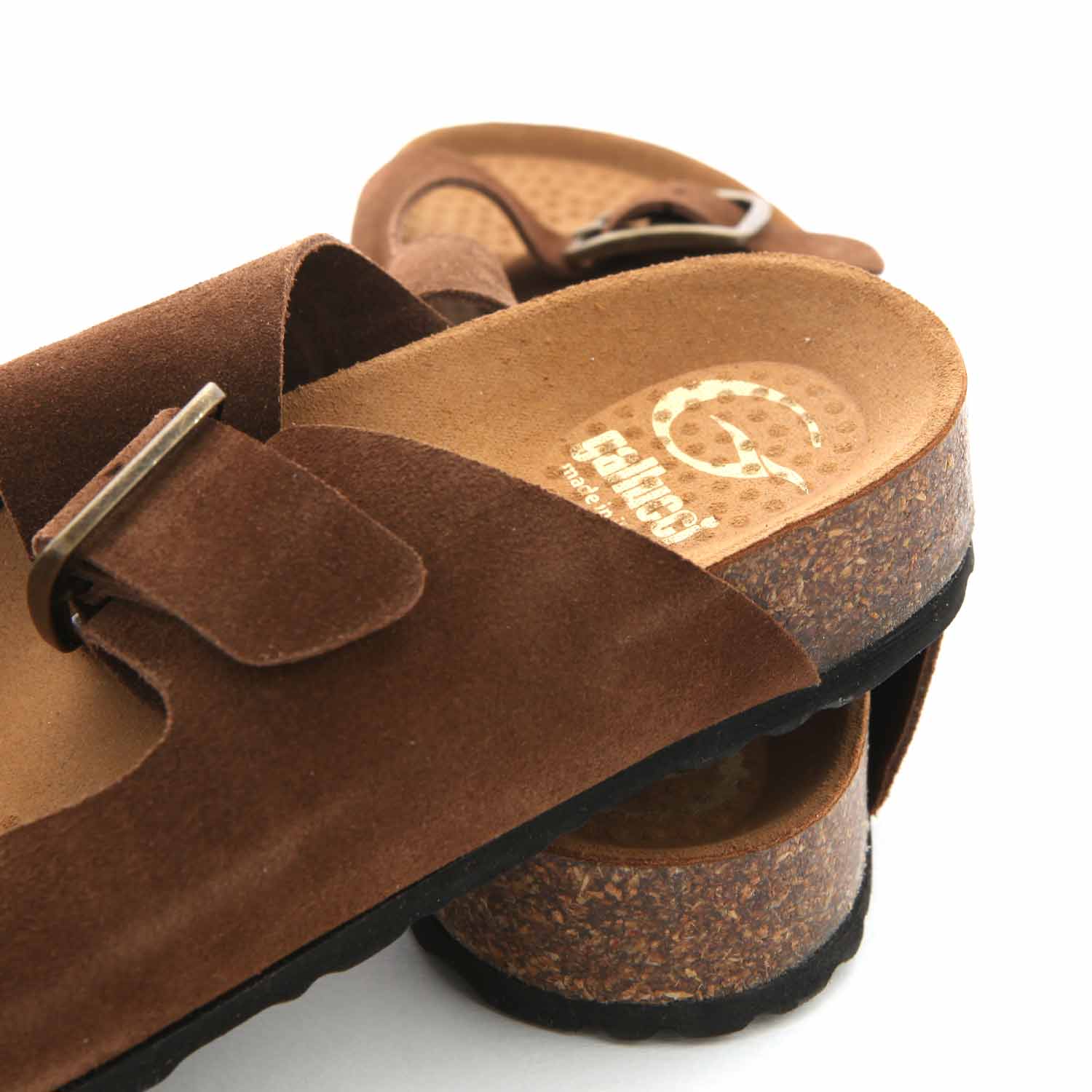 SANDALI UNISEX MARRONI IN SUEDE JR E TEEN - annameglio.com abbigliamento moda