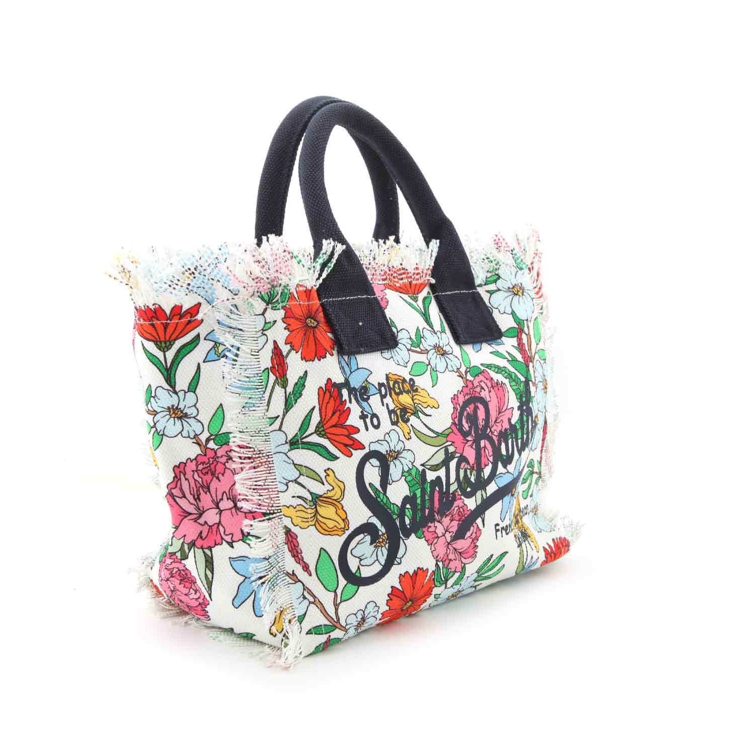 BORSA A MANO COLETTE FOLOREALE CON MANICI BLU - annameglio.com abbigliamento moda