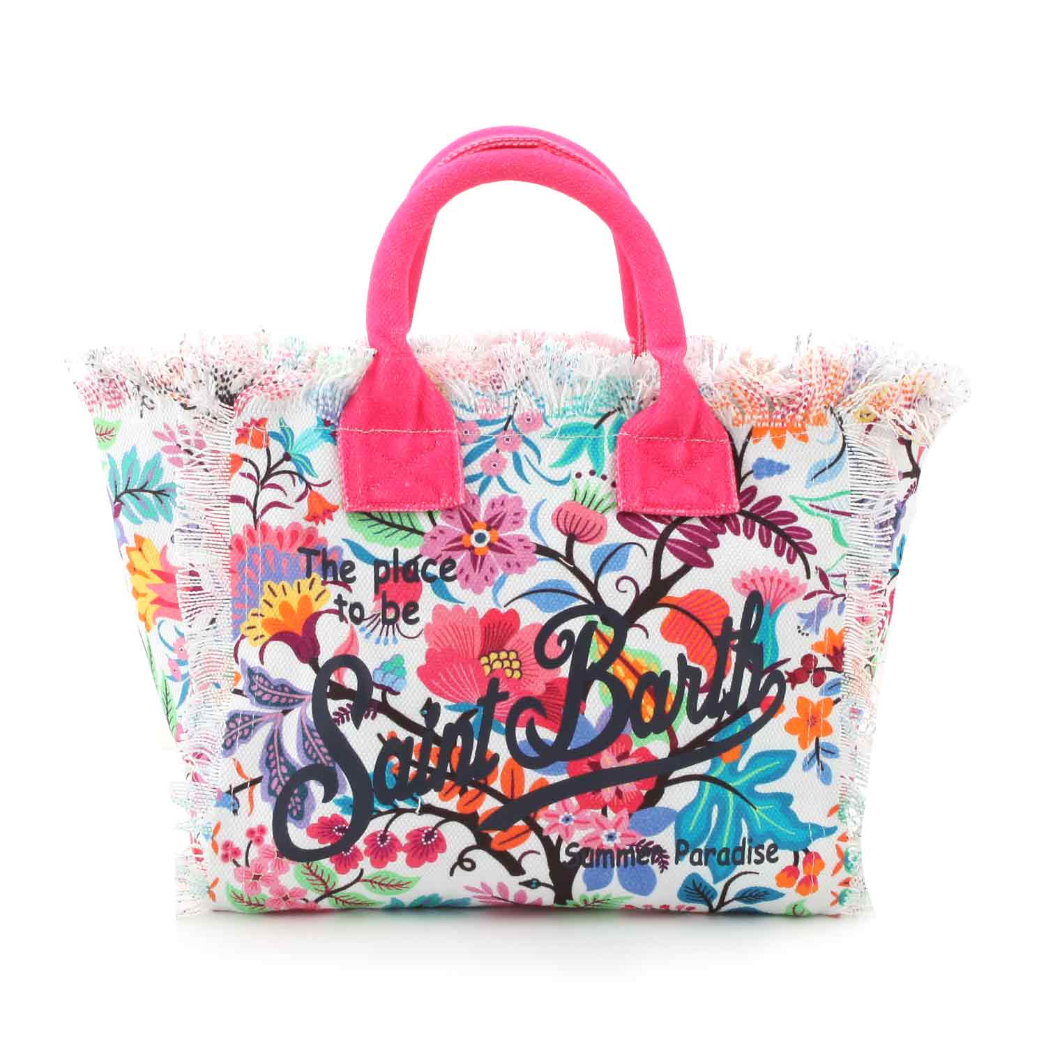 BORSA A MANO COLETTE FOLOREALE CON MANICI FUCSIA - annameglio.com abbigliamento moda