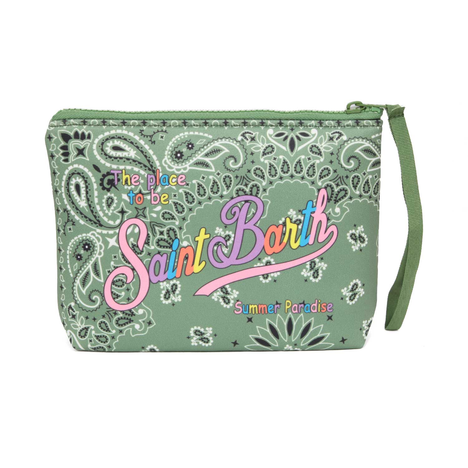 POCHETTE ALINE VERDE BANDANA BAMBINA E TEEN - annameglio.com abbigliamento moda