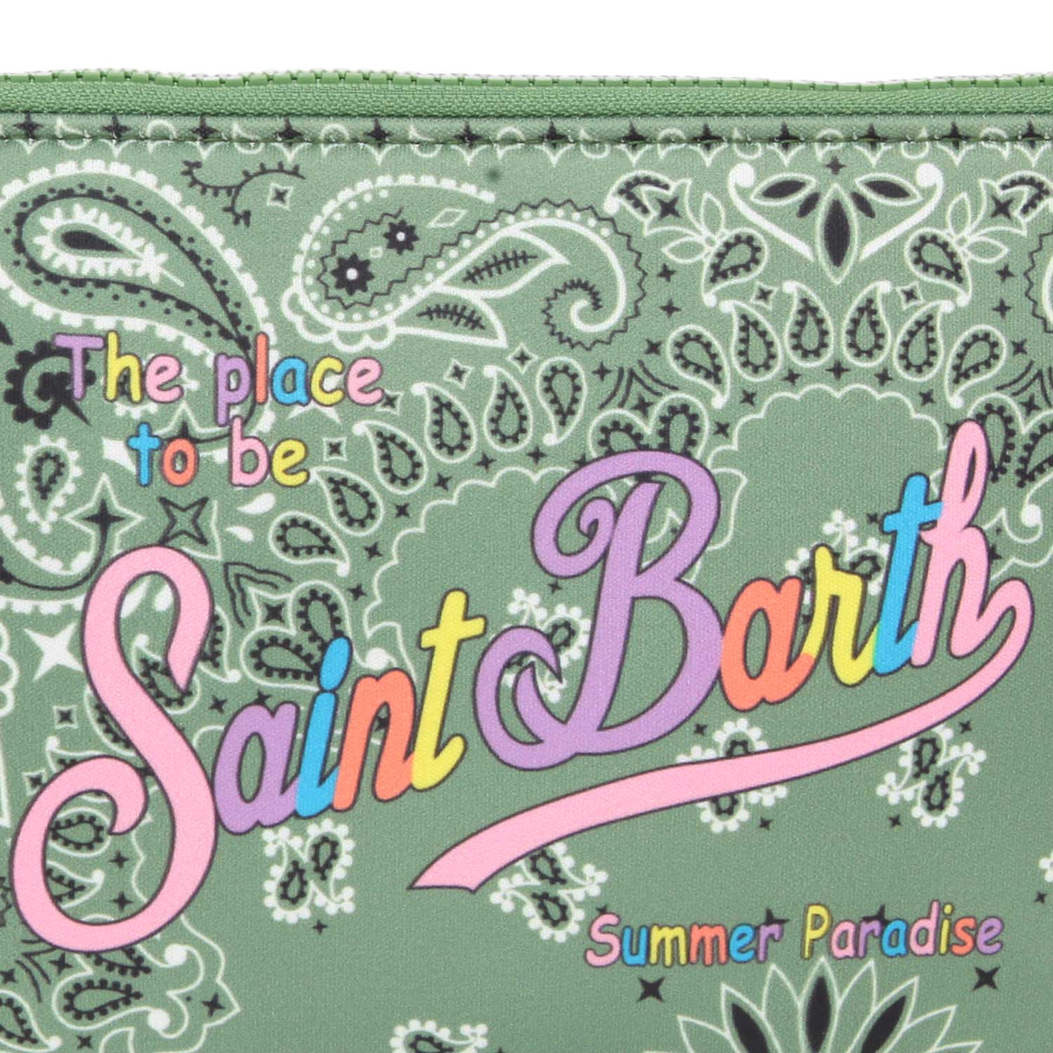 POCHETTE ALINE VERDE BANDANA BAMBINA E TEEN - annameglio.com abbigliamento moda