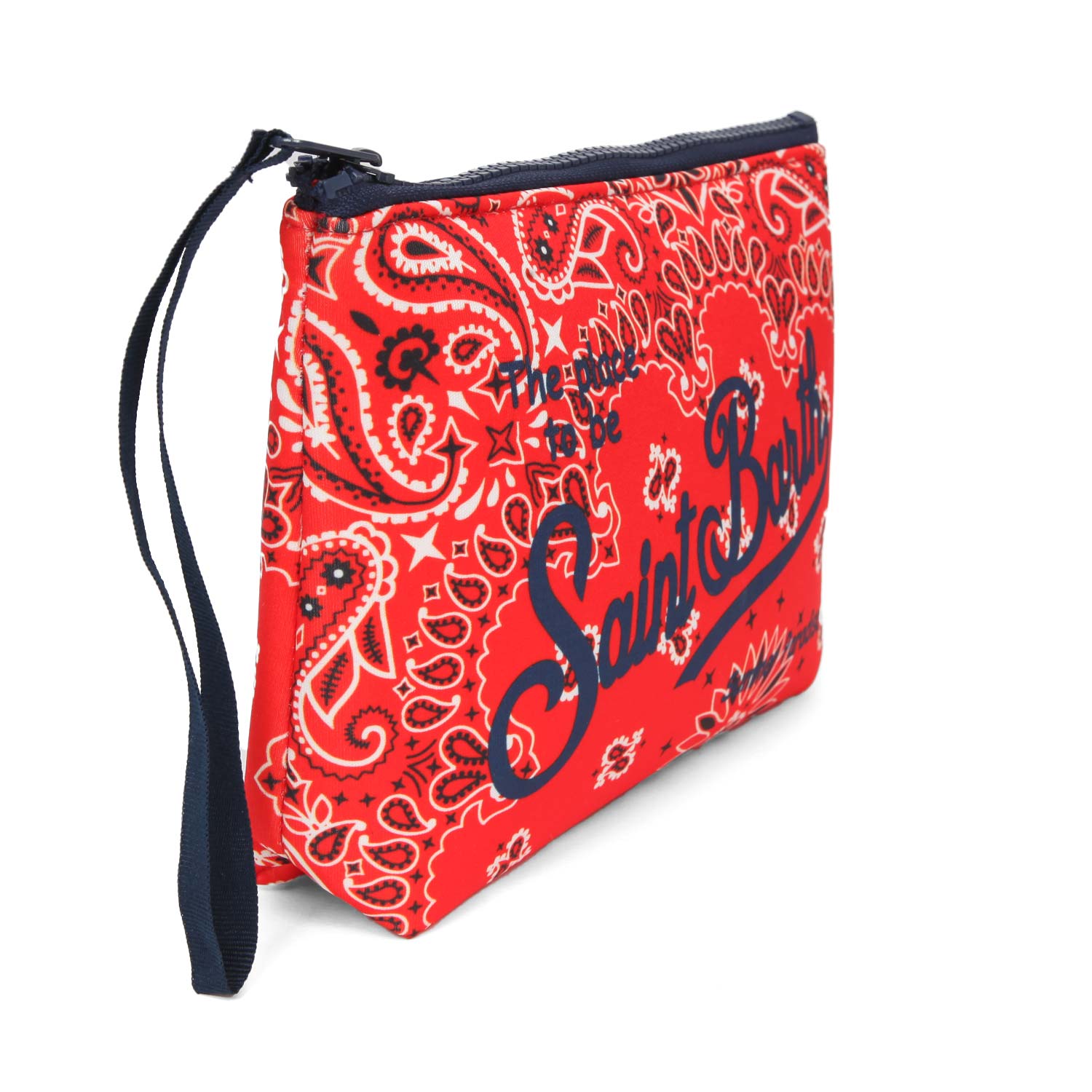 POCHETTE ALINE BANDANA ROSSA BAMBINA E TEEN - annameglio.com abbigliamento moda