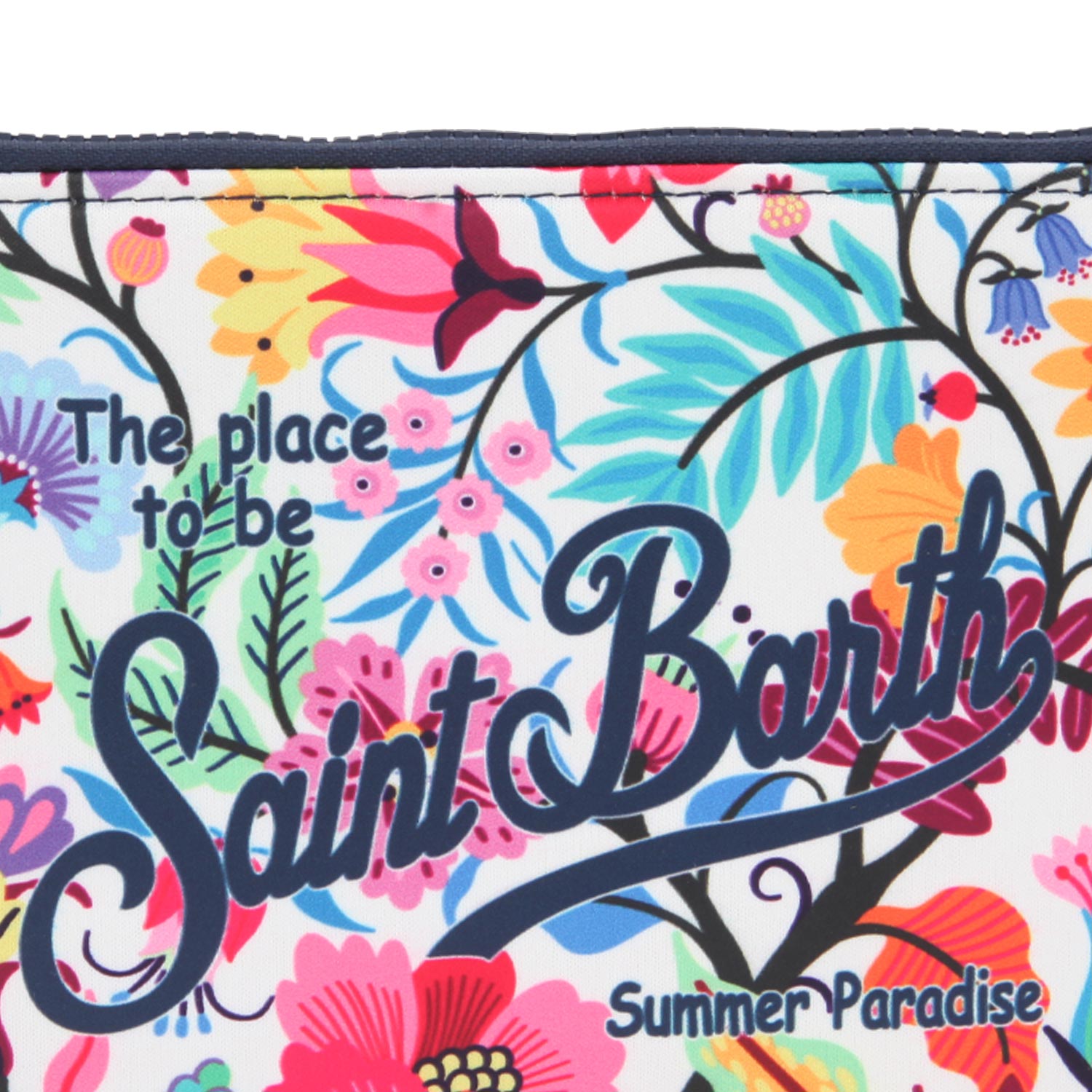 POCHETTE ALINE CON STAMPA FLOREALE MULTICOLOR - annameglio.com abbigliamento moda