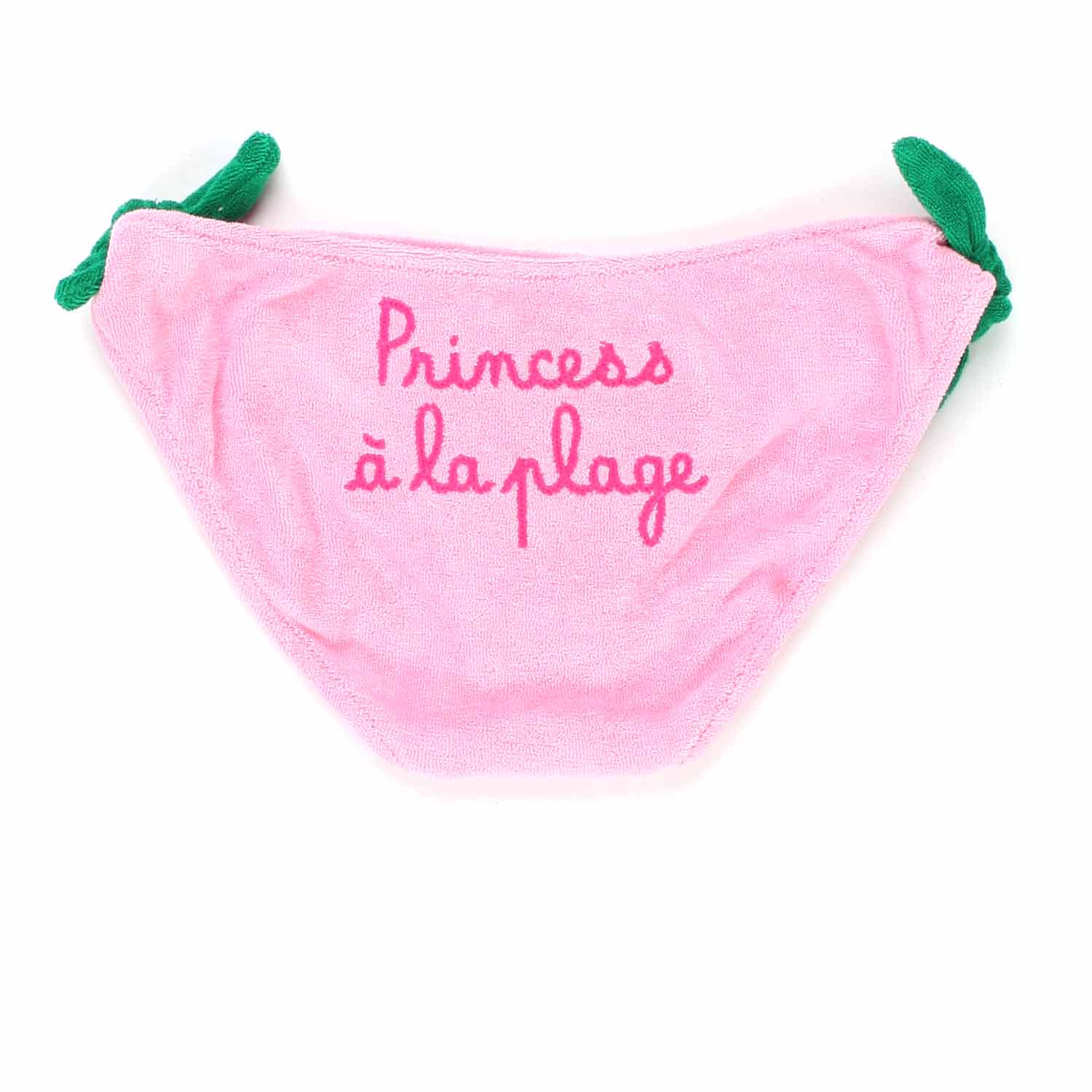 SLIP MARE DI SPUGNA ROSA E VERDE BAMBINA - annameglio.com abbigliamento moda