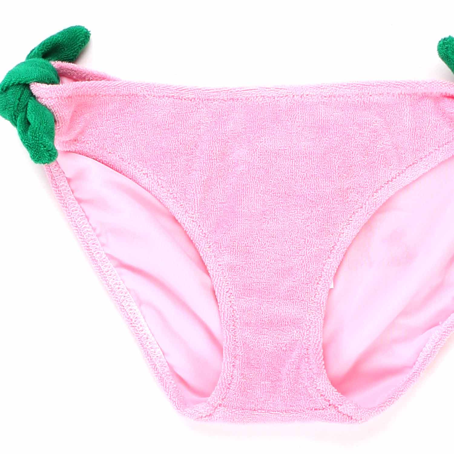 SLIP MARE DI SPUGNA ROSA E VERDE BAMBINA - annameglio.com abbigliamento moda