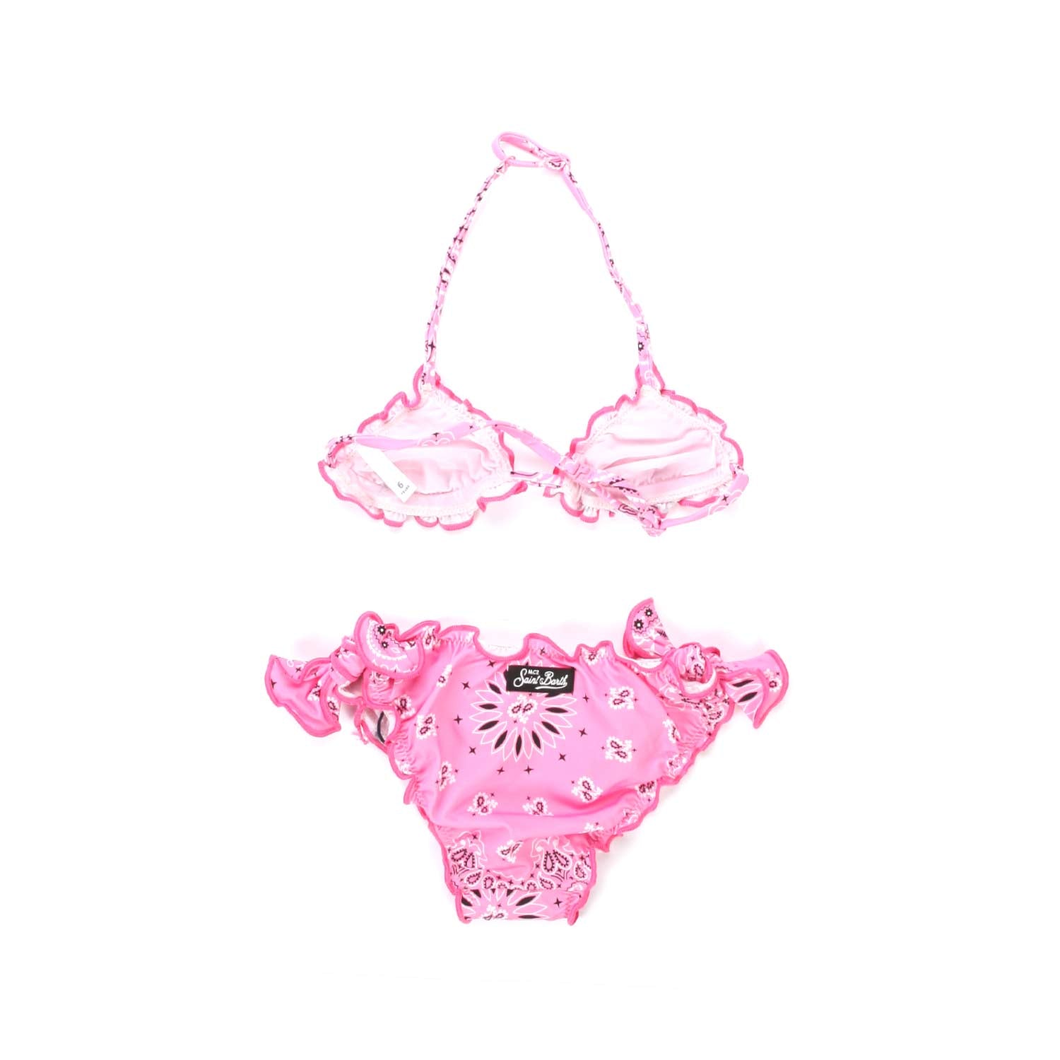 COSTUME BIKINI ROSA BANDANA BAMBINA E TEEN - annameglio.com abbigliamento moda