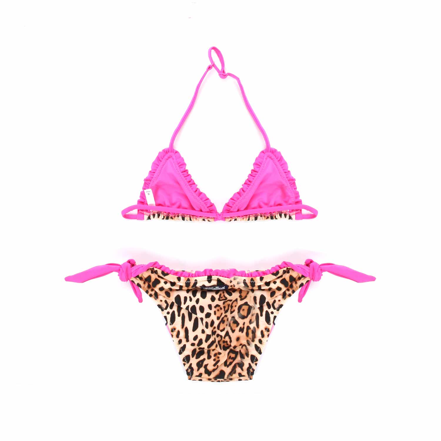 BIKINI LEOPARDATO E MAGENTA BAMBINA E TEEN - annameglio.com abbigliamento moda