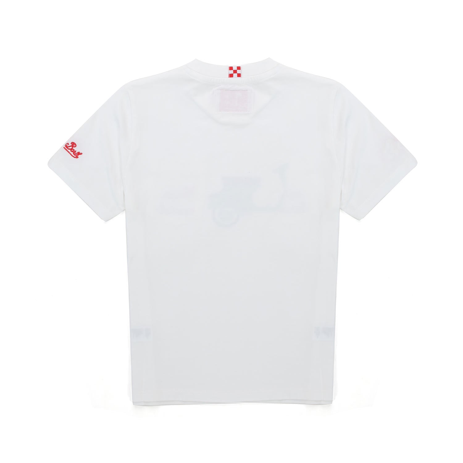 T-SHIRT BIANCA CON VESPA VERDE BAMBINO E TEEN - annameglio.com abbigliamento moda