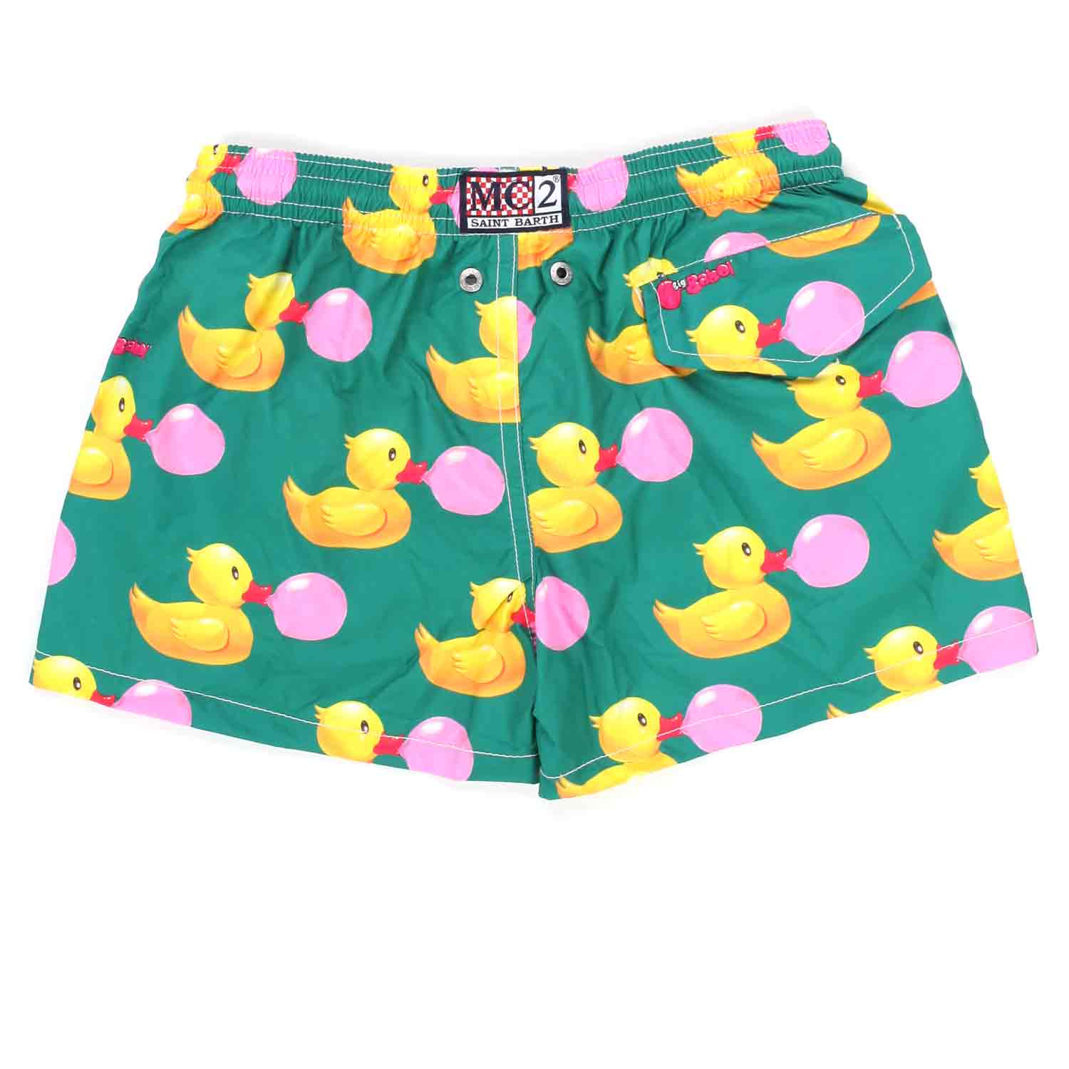 COSTUME BOXER BIG BABOL DUCK VERDE BAMBINO - annameglio.com abbigliamento moda
