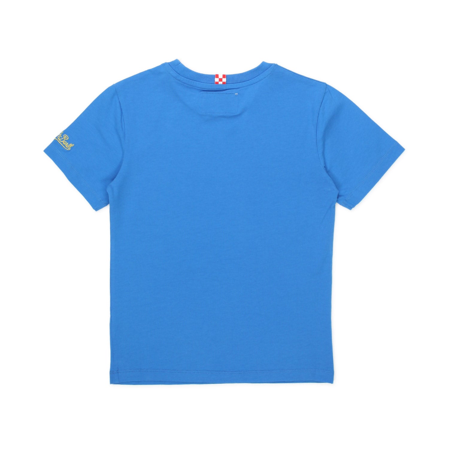 T-SHIRT EMOJI BLU INDACO BAMBINO - annameglio.com abbigliamento moda